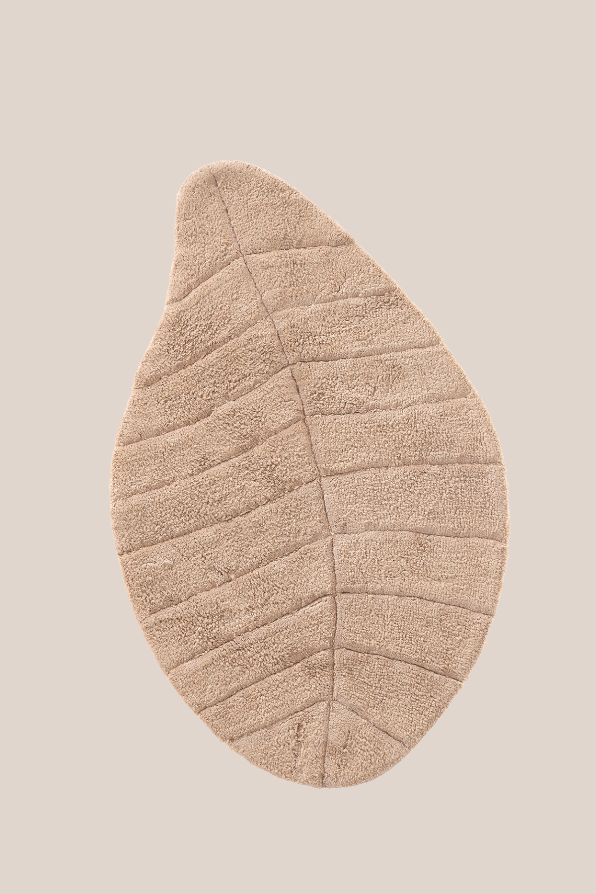 Tropic Tekli Banyo Paspası %100 Pamuk 70x110 Bej