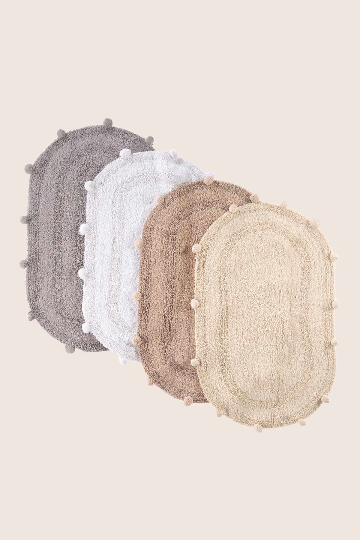 Lampetie | Eris Tekli Banyo Paspası 50x80 Kahverengi