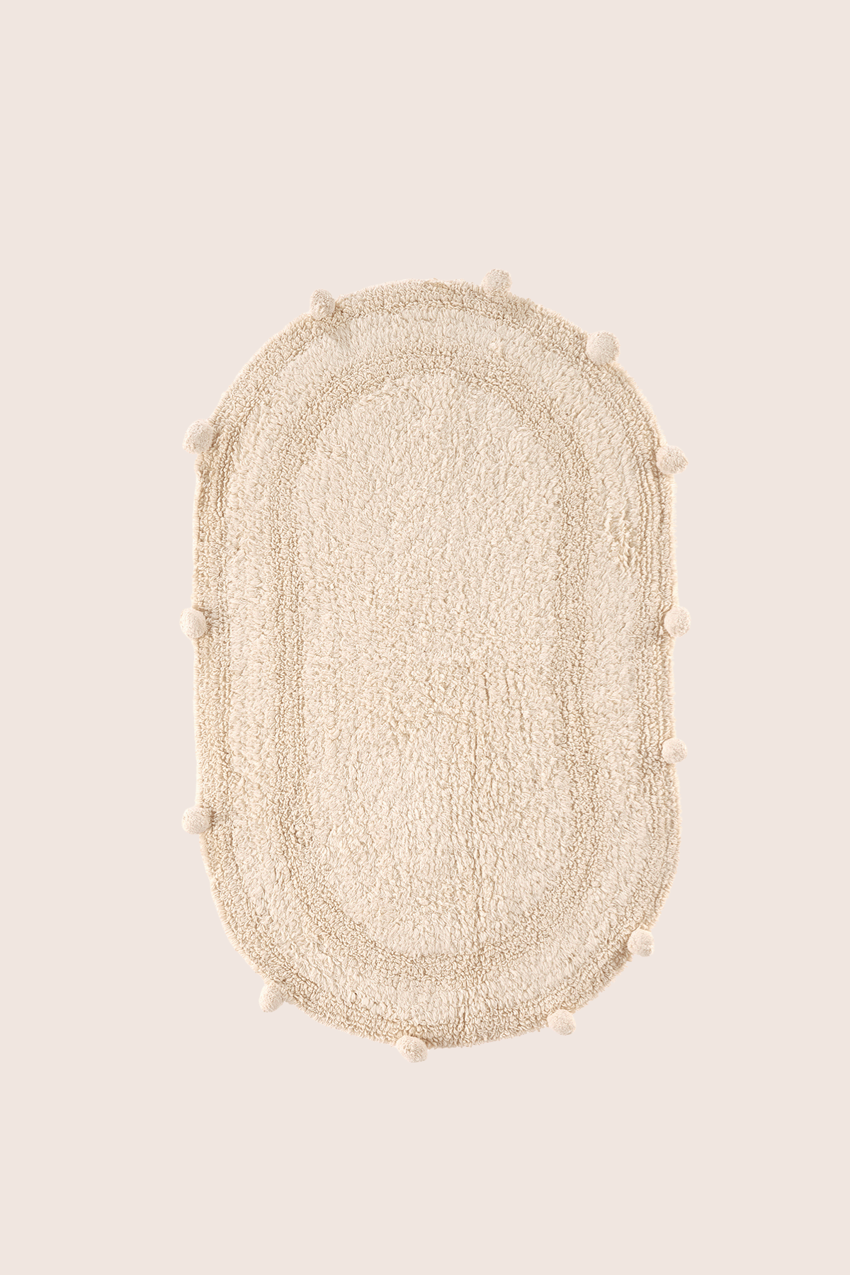 Lampetie | Eris Tekli Banyo Paspası 50x80 Bej