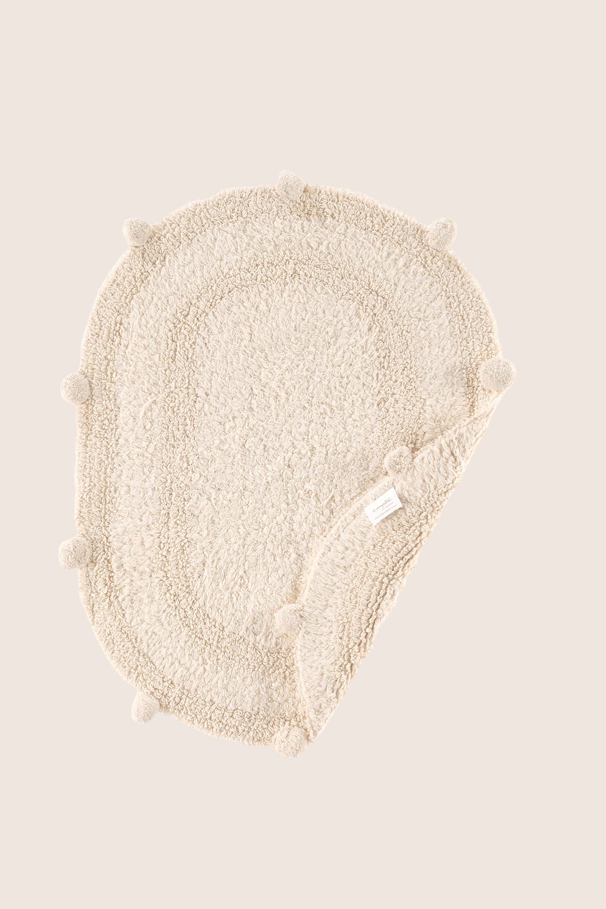 Lampetie | Eris Tekli Banyo Paspası 45x60 Bej