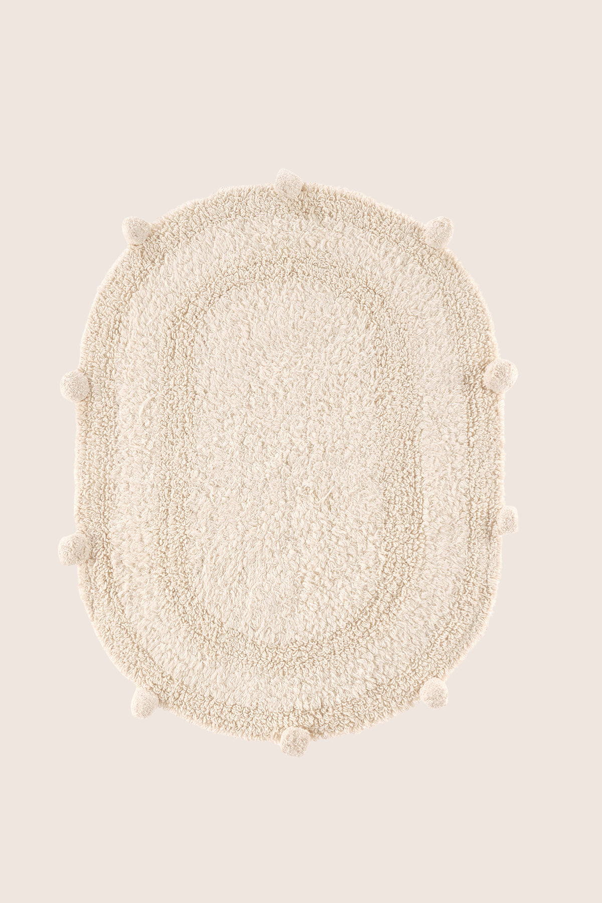 Lampetie | Eris Tekli Banyo Paspası 45x60 Bej