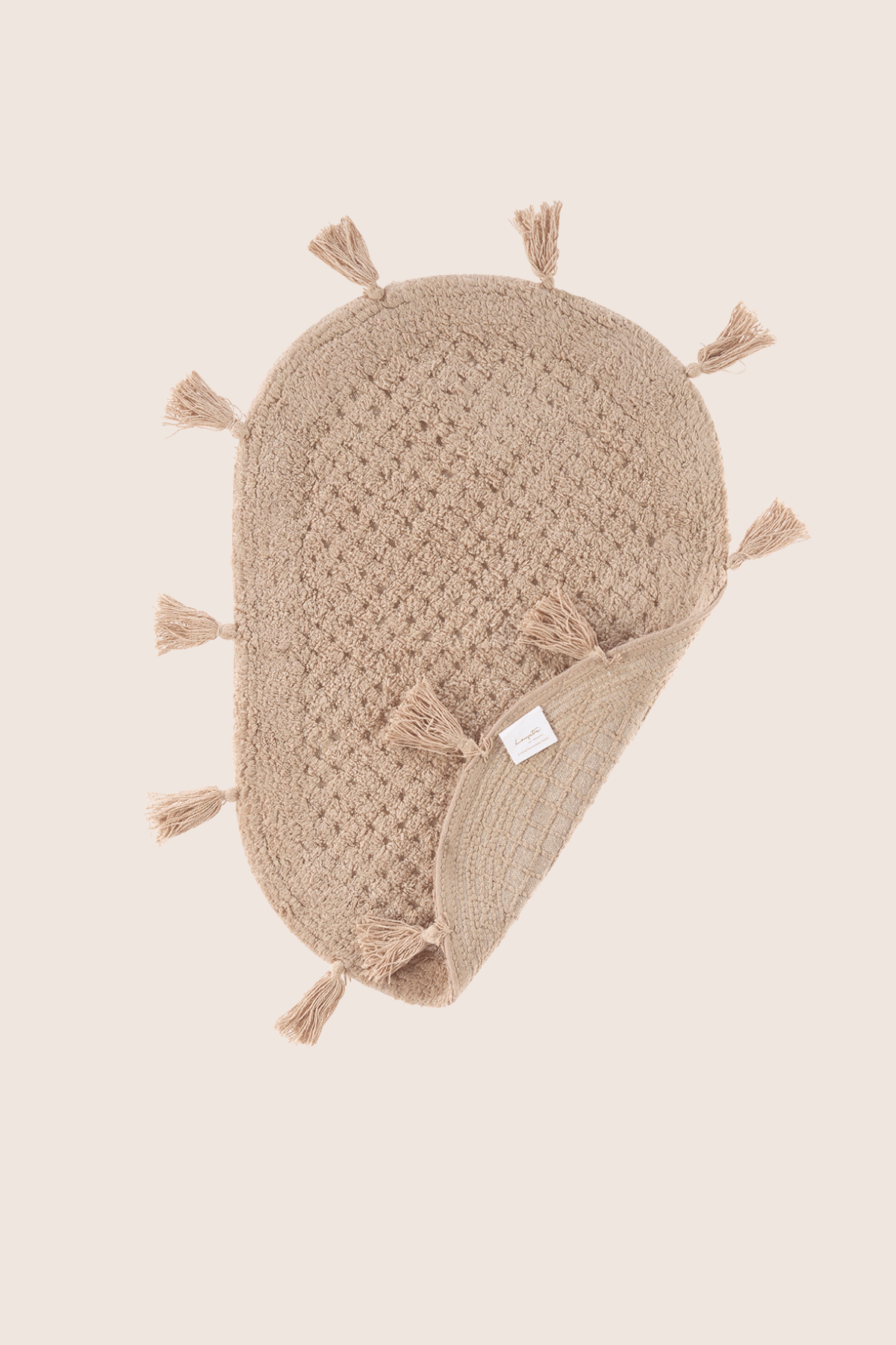 Lampetie | Elora Tekli Banyo Paspası 40x60 Kahverengi