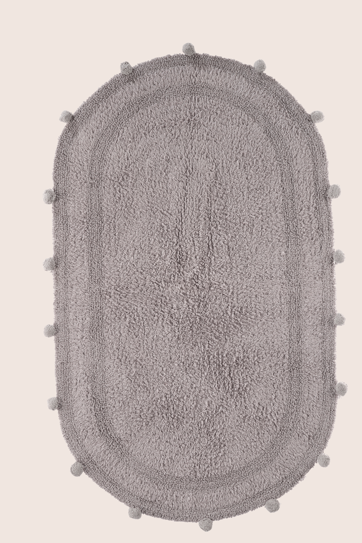 Lampetie | Eris Tekli Banyo Paspası 70x120 Gri