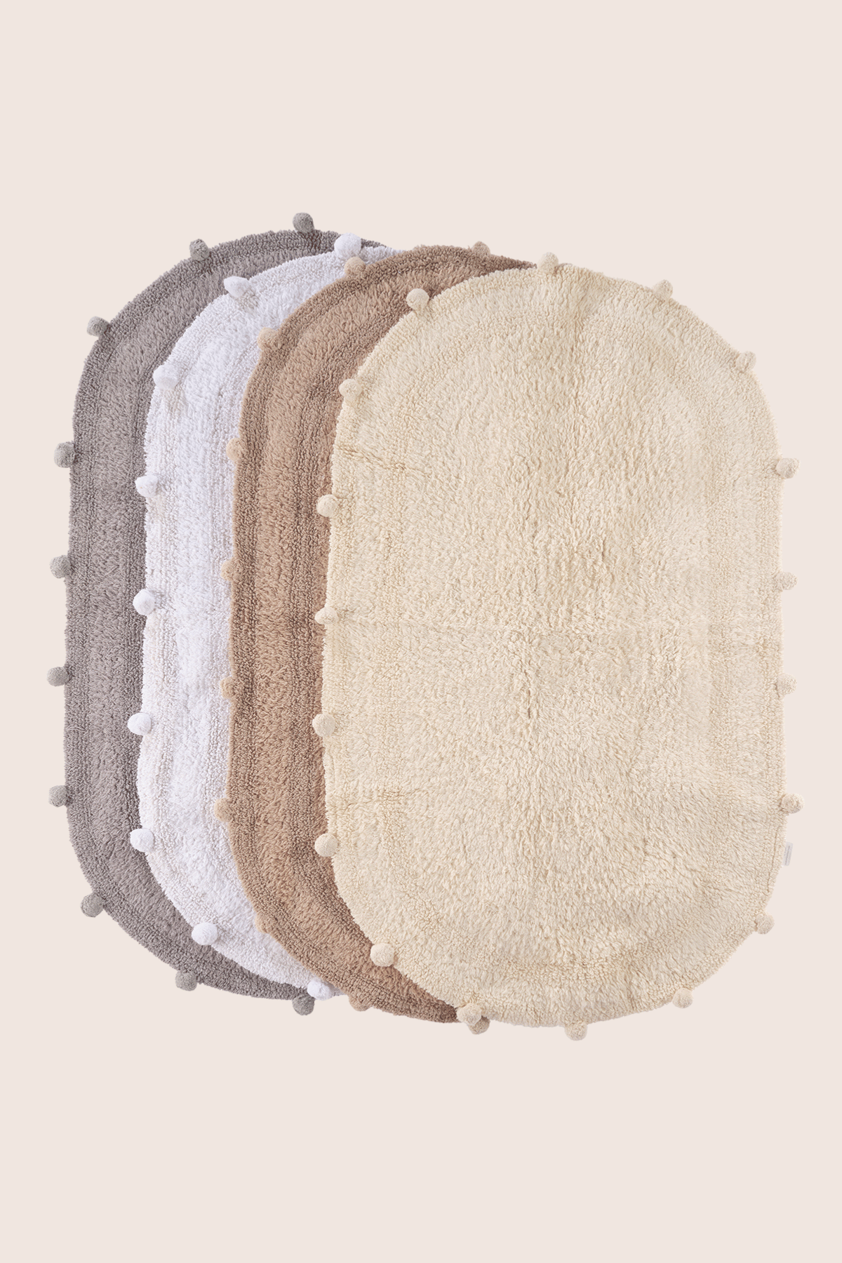 Lampetie | Eris Tekli Banyo Paspası 70x120 Kahvarengi