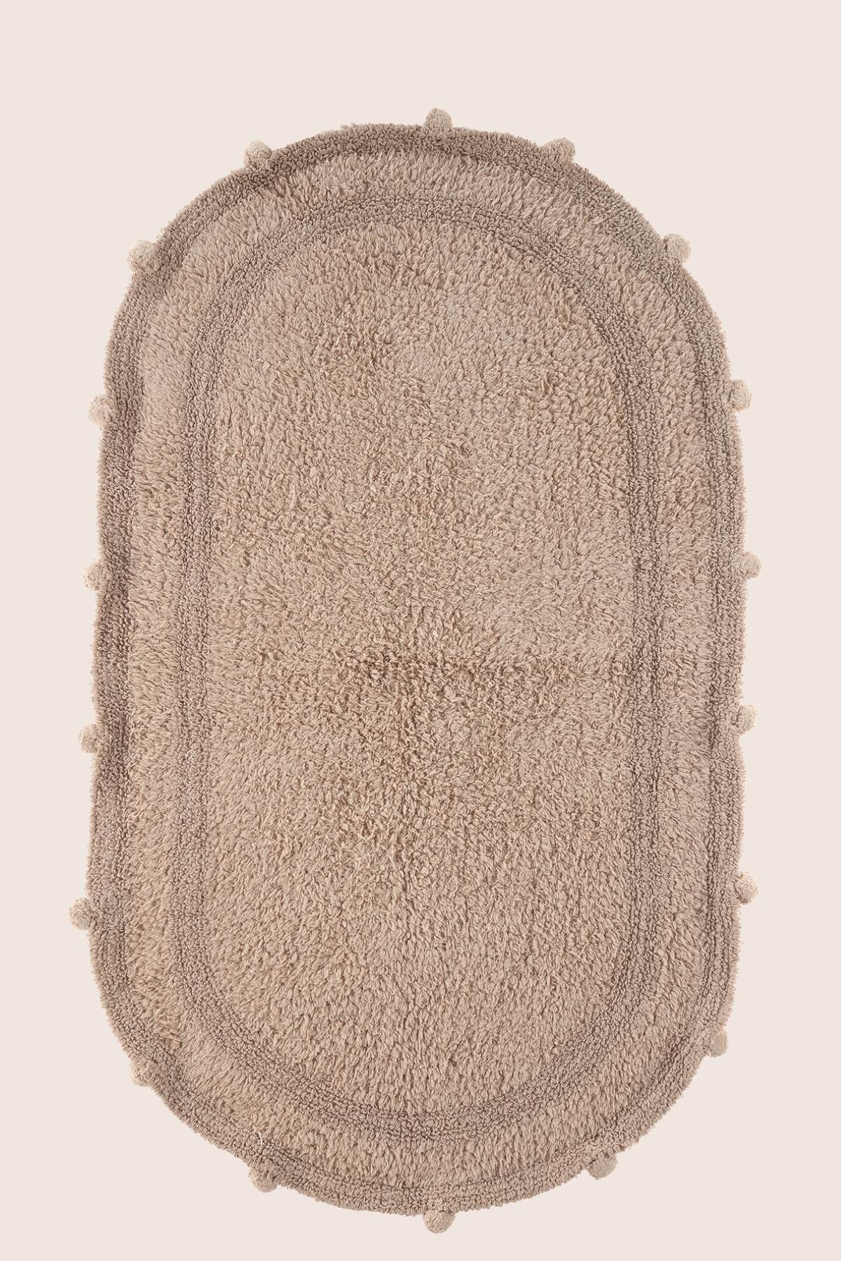 Lampetie | Eris Tekli Banyo Paspası 70x120 Kahvarengi