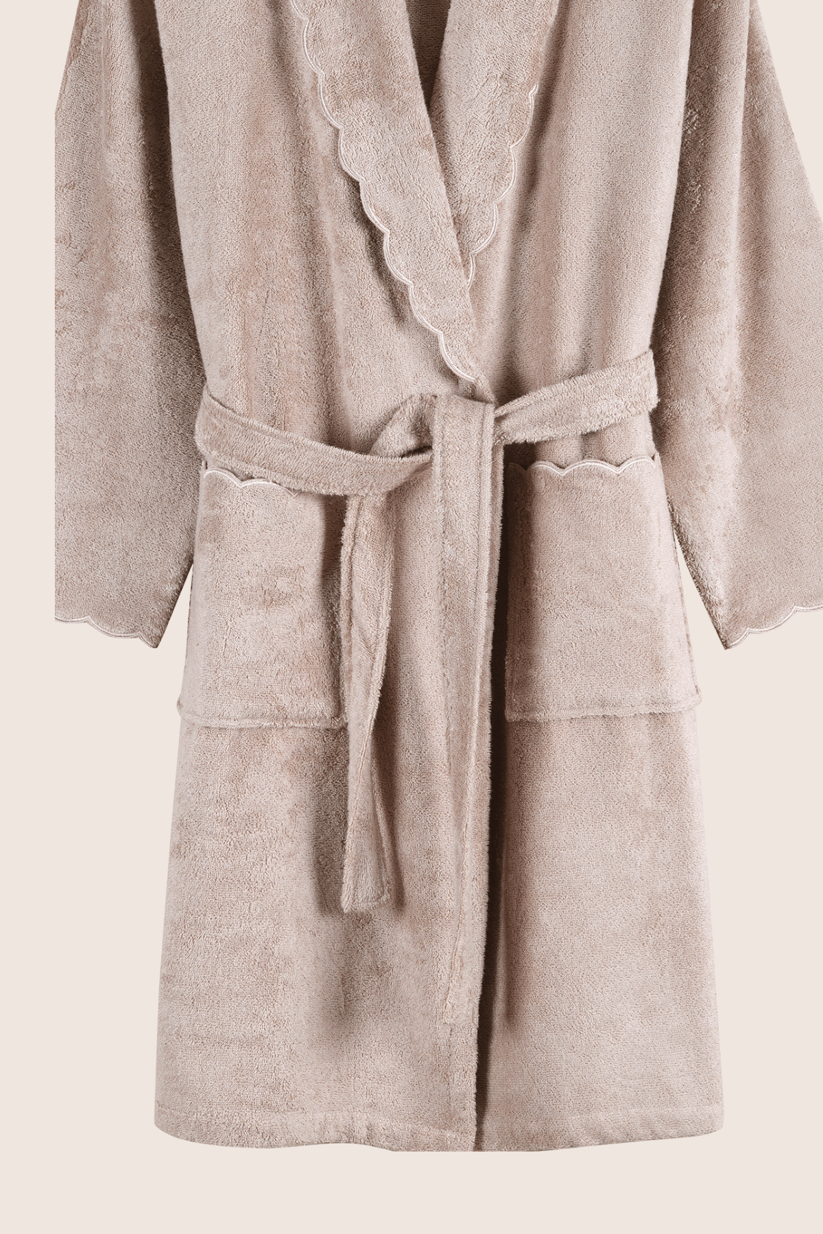 Lindy Bambu Kadın Bornoz Bej