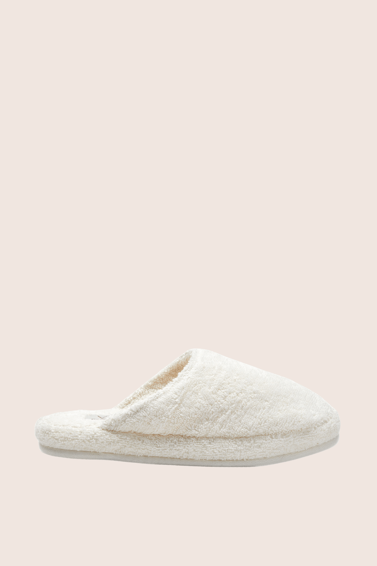 Marble %100 Pamuk Unisex Havlu Terlik Krem