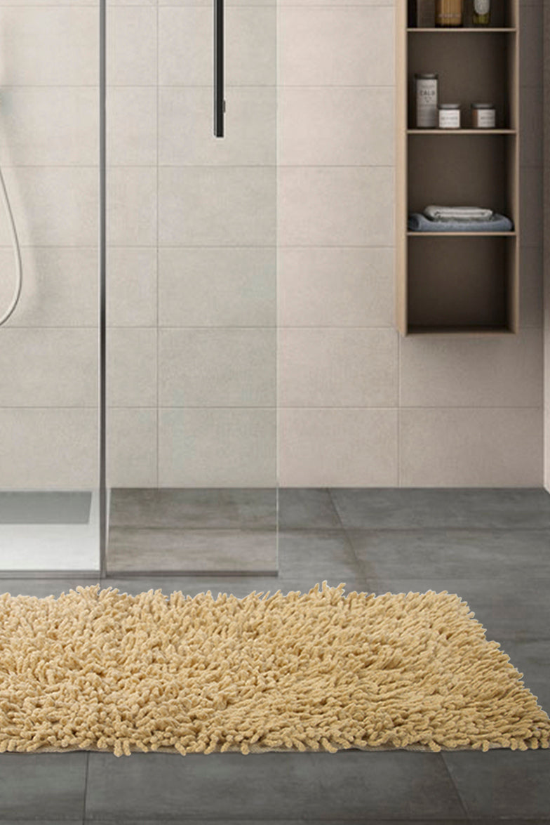 Shalla Dion Bath Mat Mustard 50x80