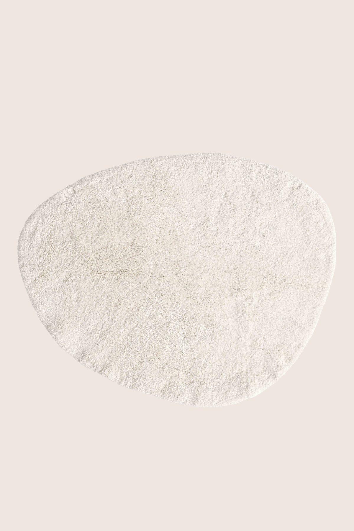 Sedef Tekli Banyo Paspası Bambu 90x110 Ekru