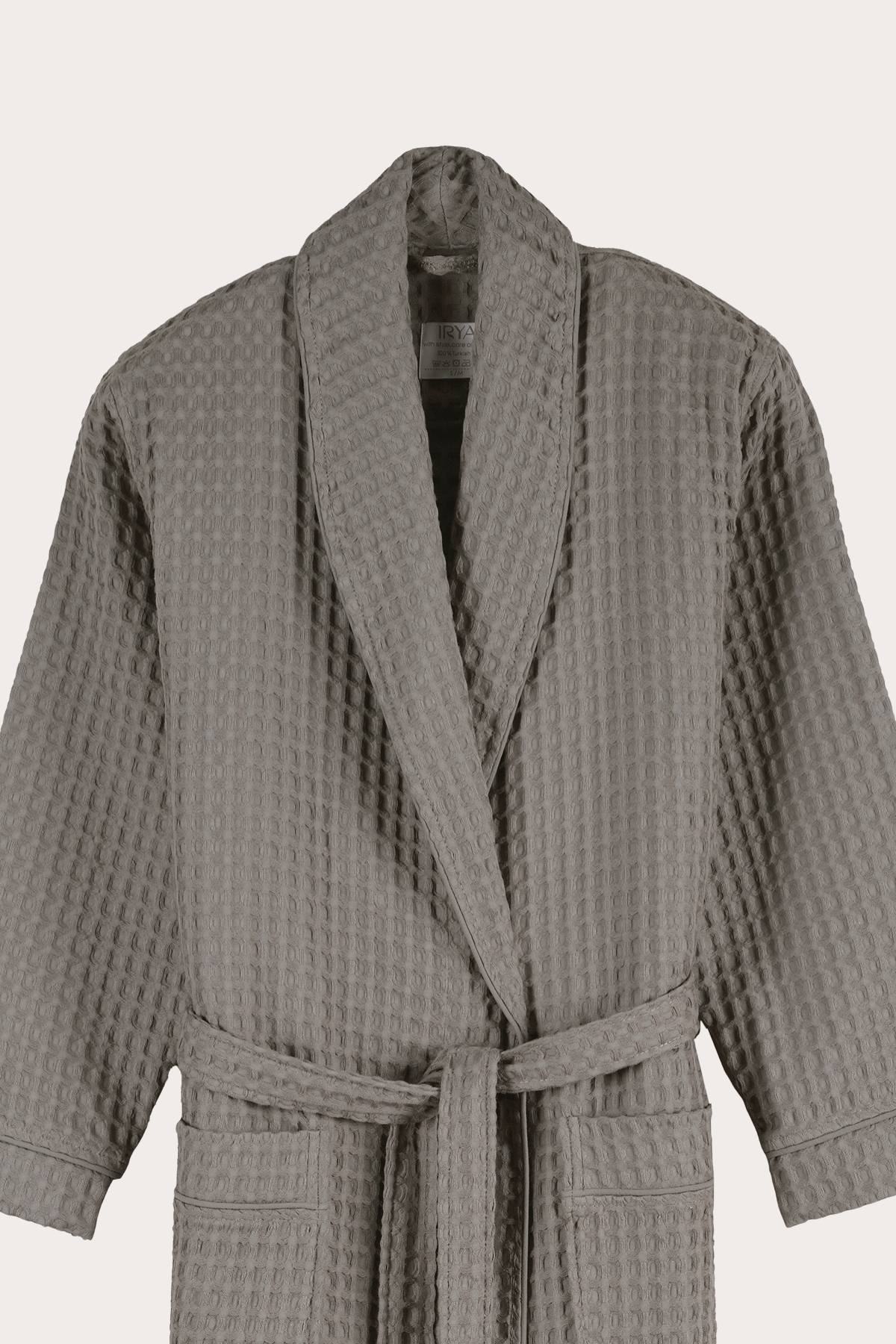 Aura Waffle Erkek Bornoz Gri
