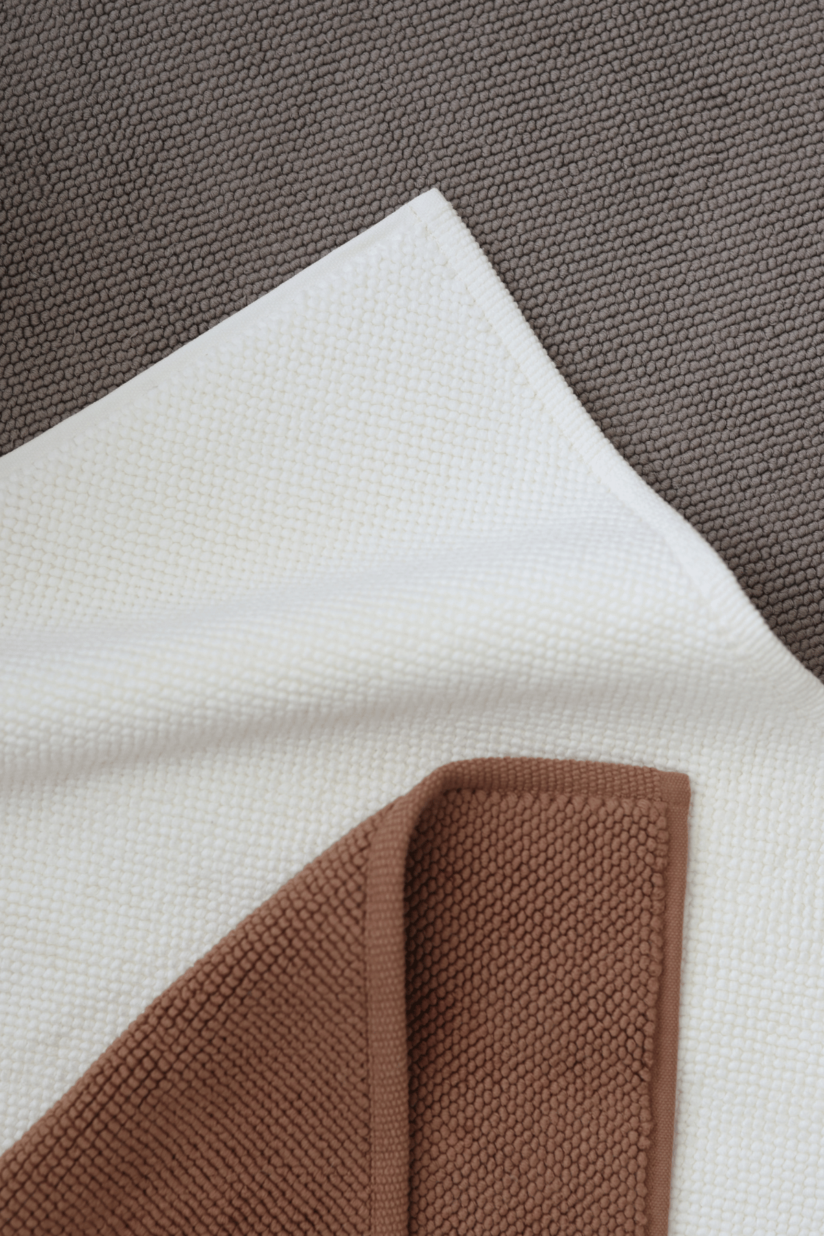 Velluna Tekli Havlu Banyo Paspası 50x80 cm Ekru