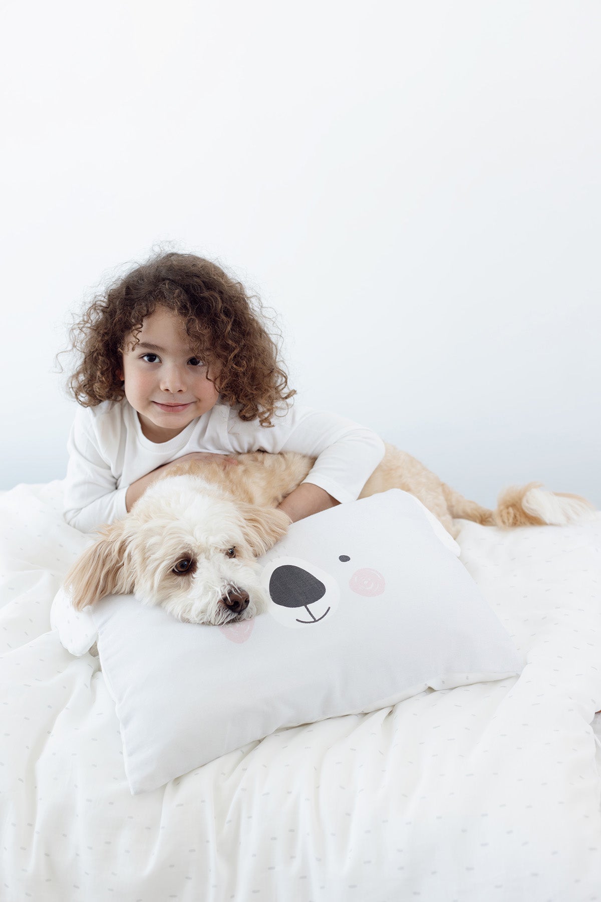 Tiny Koala Organic Cotton Muslin Kids Duvet Cover Set