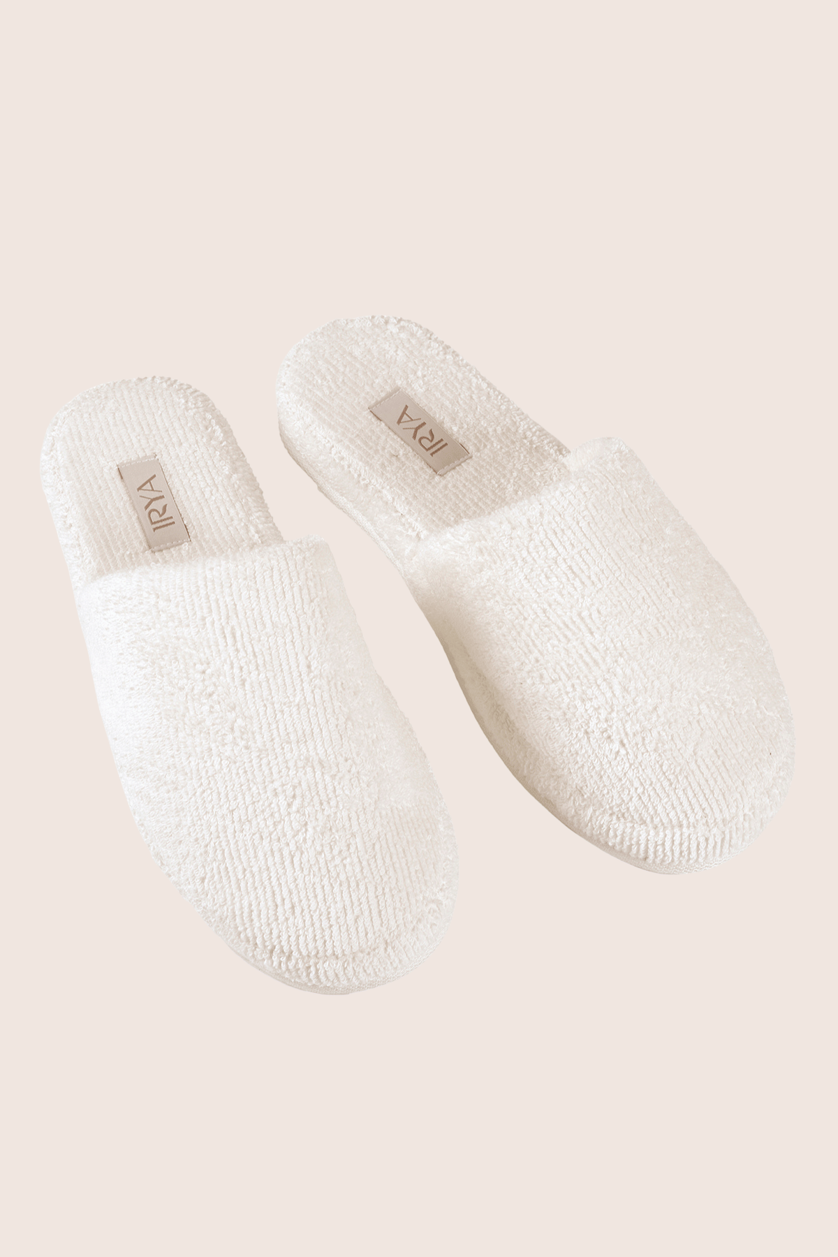 Solena %100 Pamuk Unisex Havlu Terlik Ekru