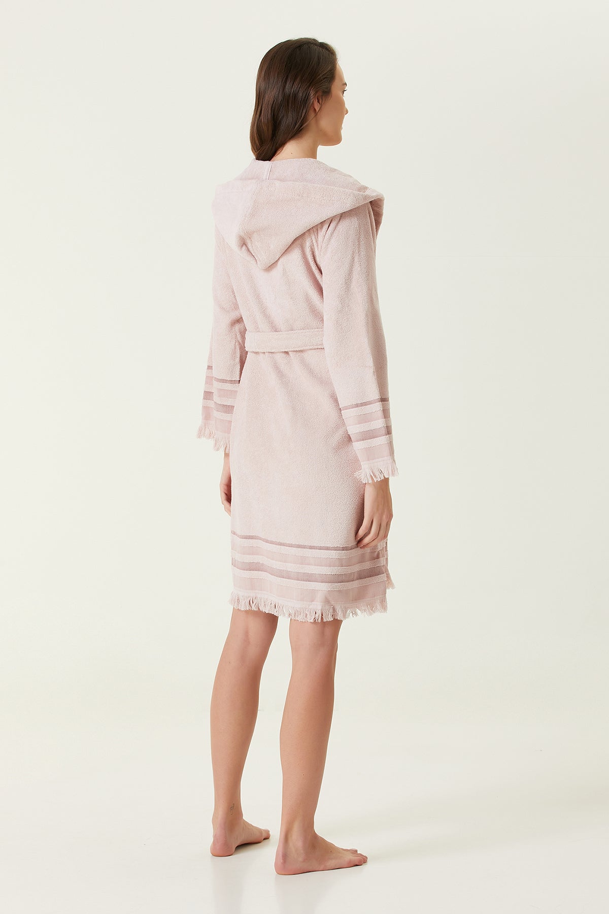 Confetti Kadın Bornoz Pembe