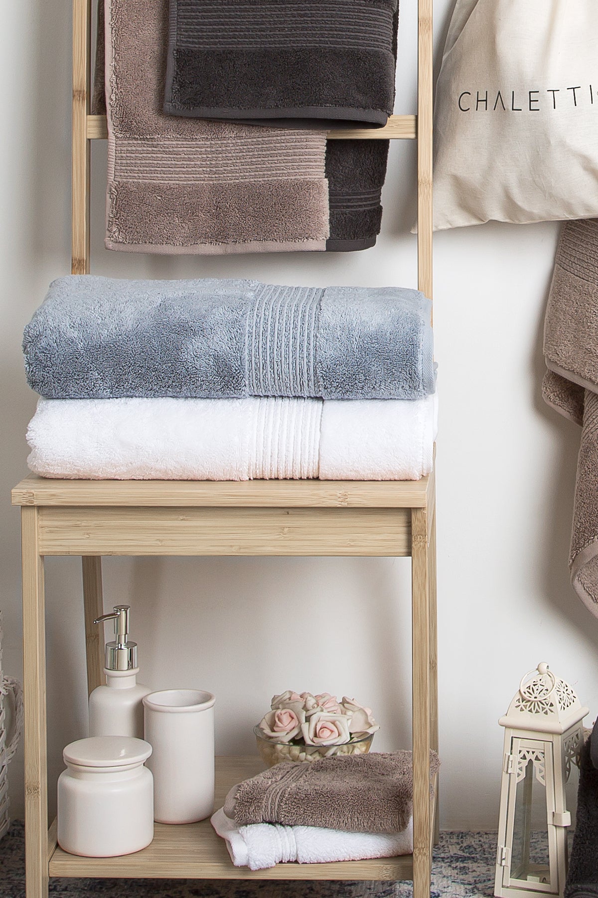 Aspen Yüz Havlusu 50x90 cm Antrasit