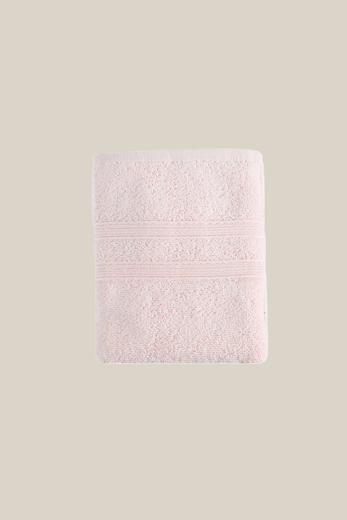 Deco Banyo Havlusu 50x90 cm Açık Pembe