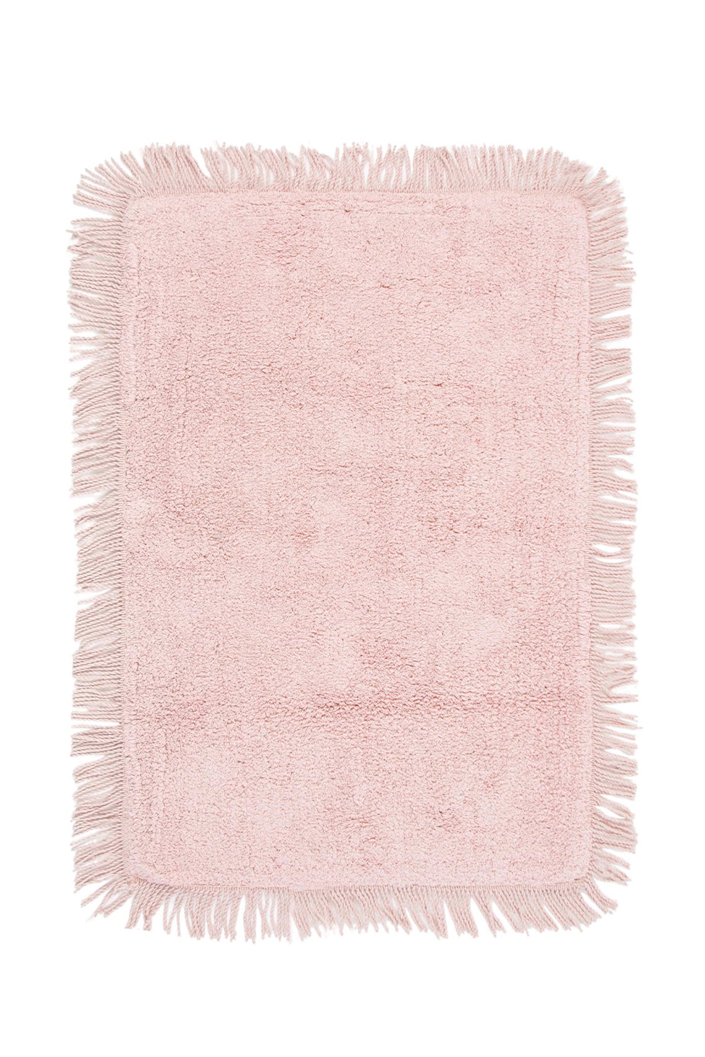 Loris Tekli Banyo Paspası %100 Pamuk 70x110 Pembe