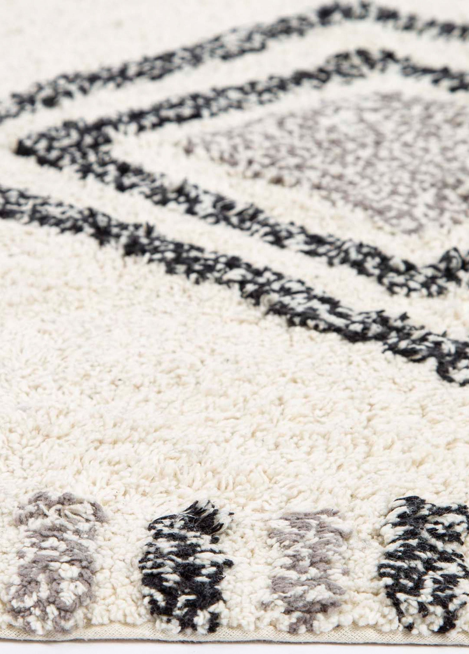 Martina Single Bath Mat 100% Cotton 60x90 Grey