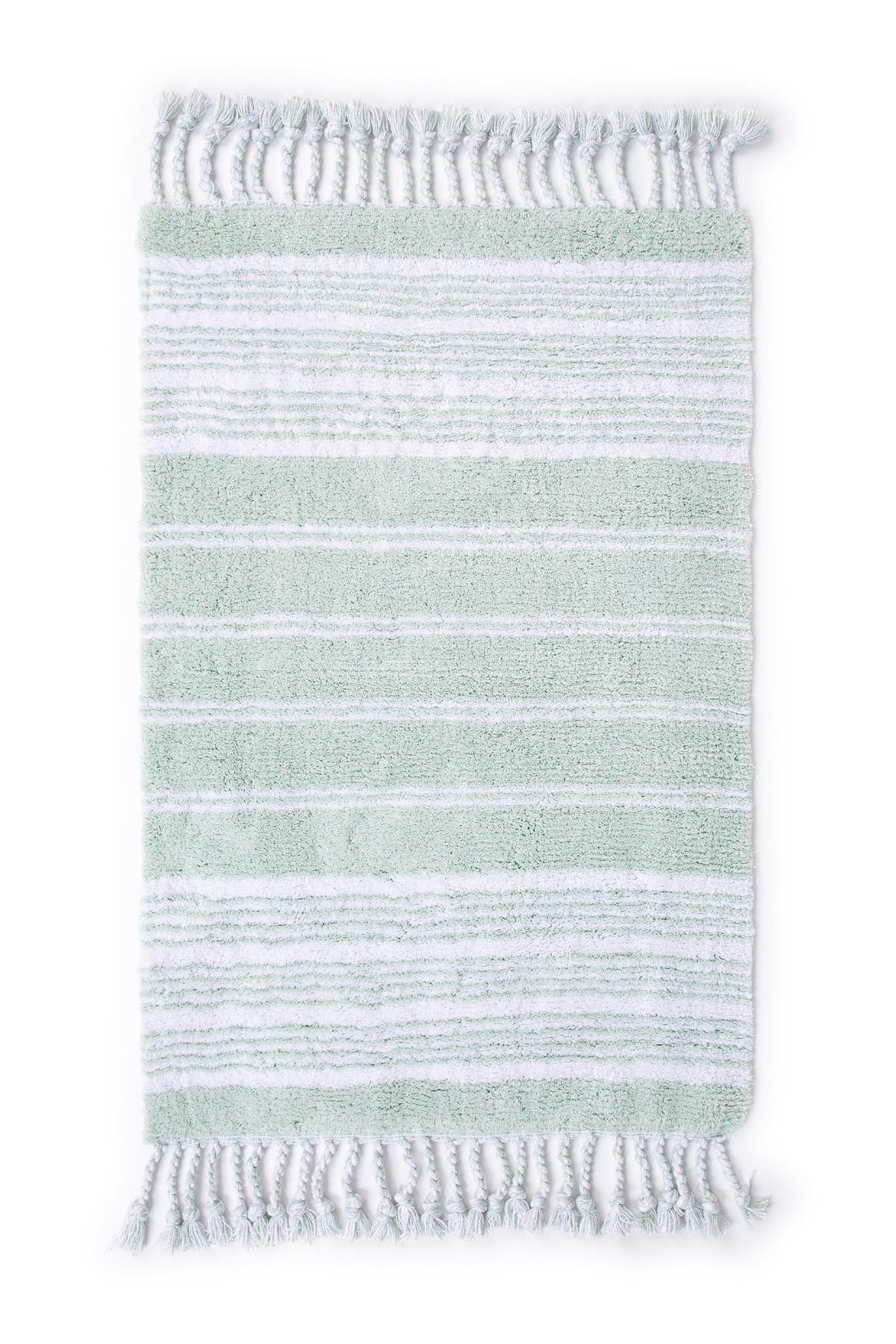 Martil Single Bath Mat 100% Cotton 70x110 Green