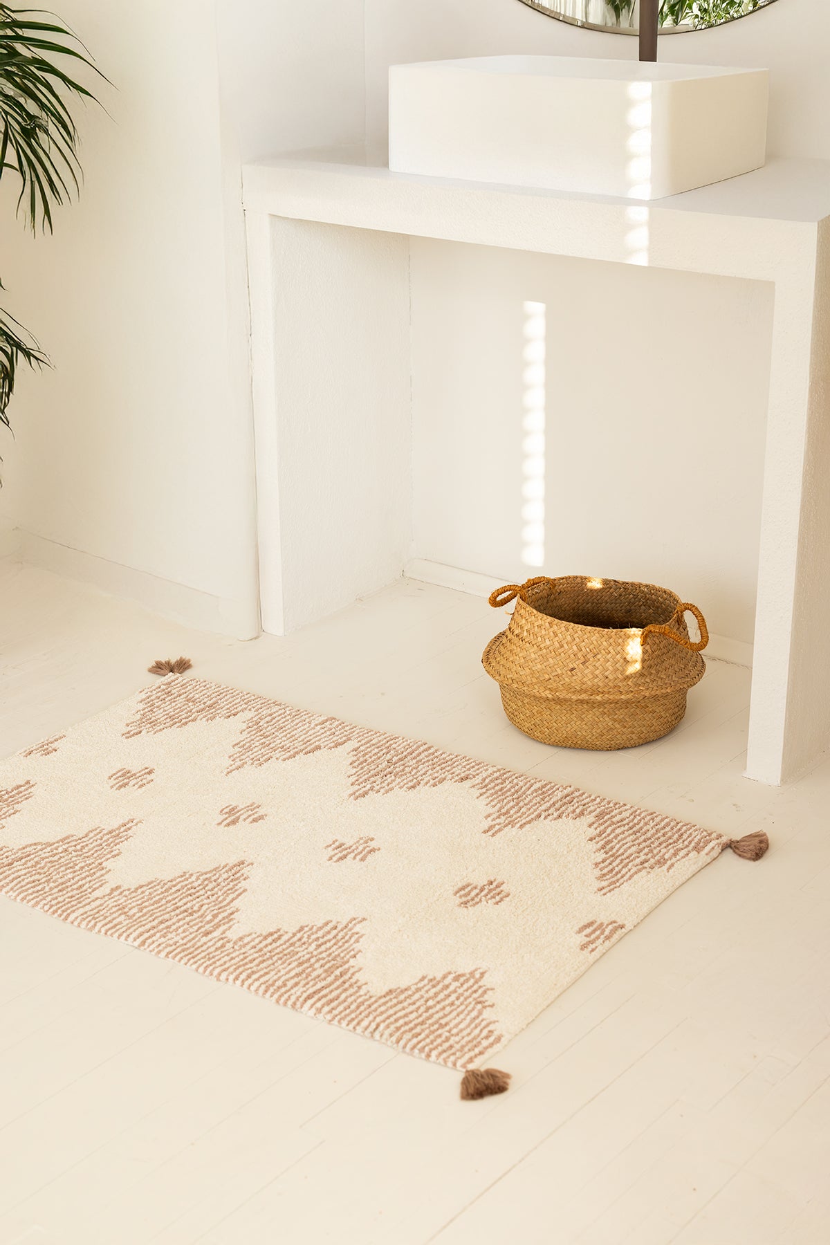 Mistic Single Bath Mat 100% Cotton 70x110 Pink