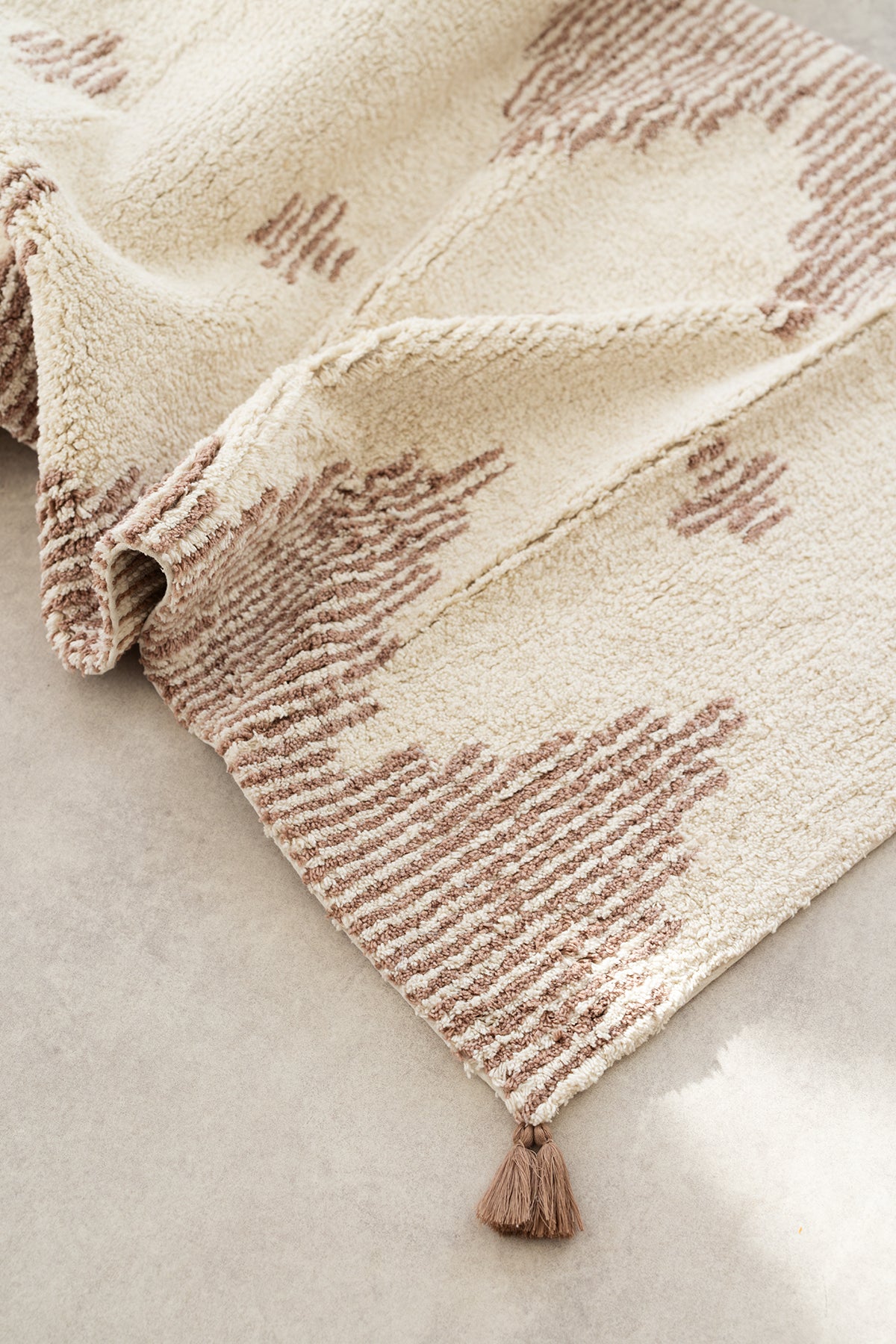 Mistic Single Bath Mat 100% Cotton 70x110 Pink