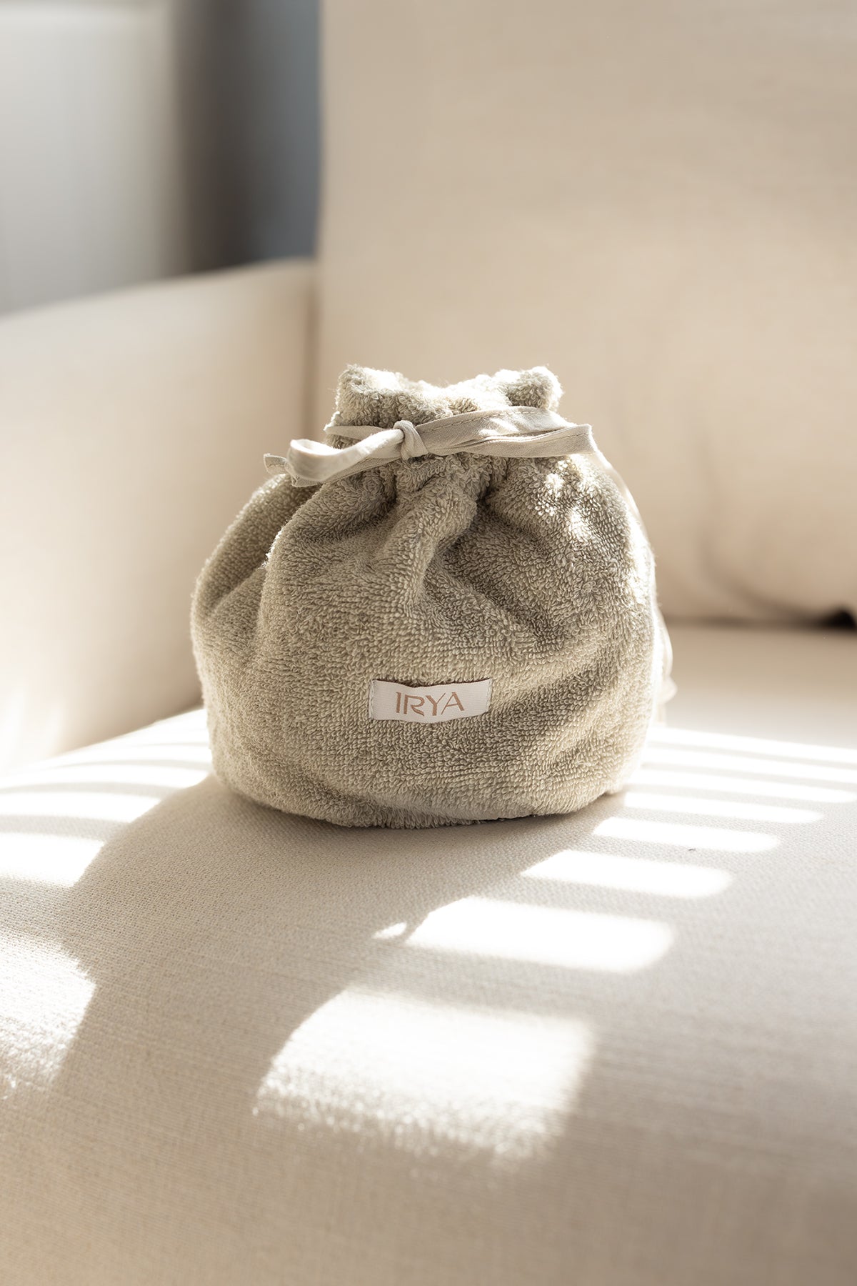 Allesi %100 Pamuk Havlu Bakım Çantası Mint