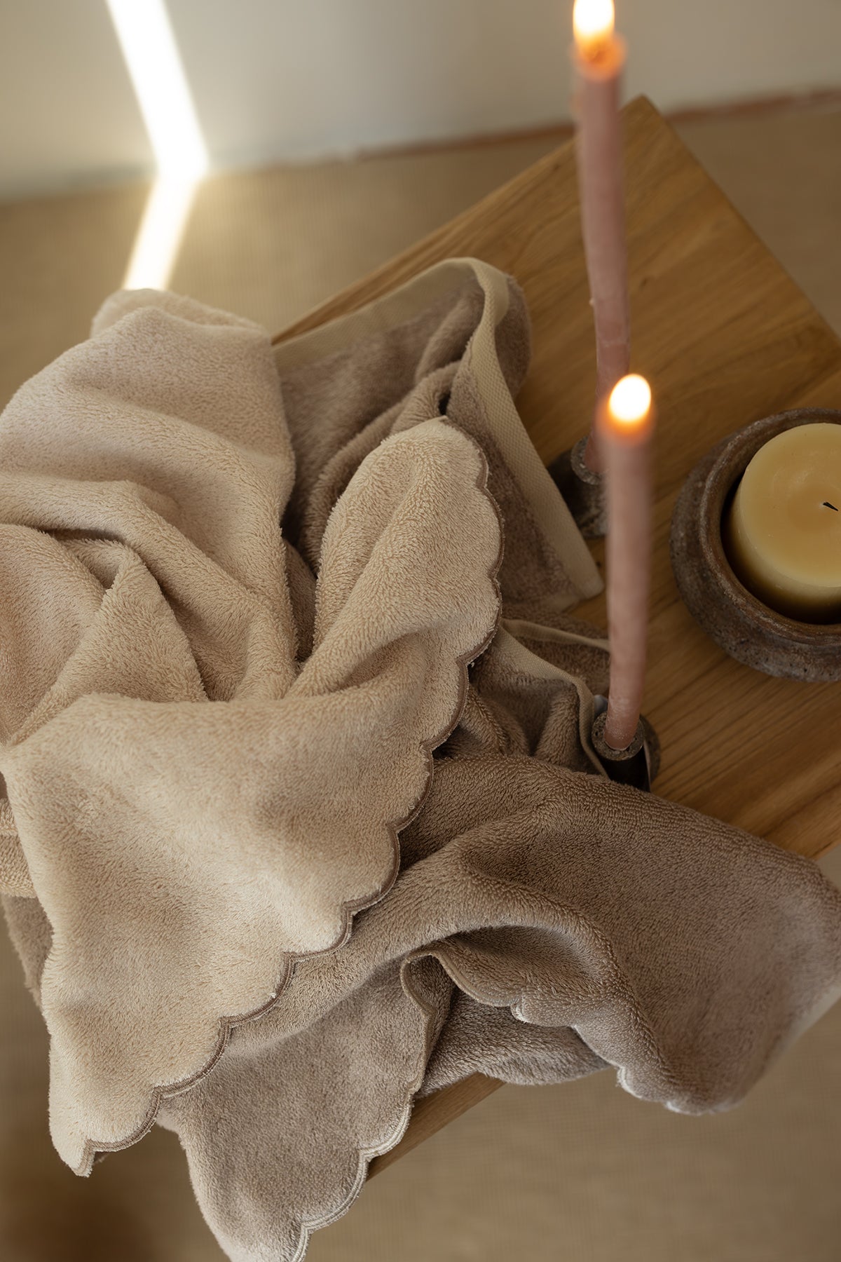 Lindy Bambu El Havlusu 50x90 cm Ekru