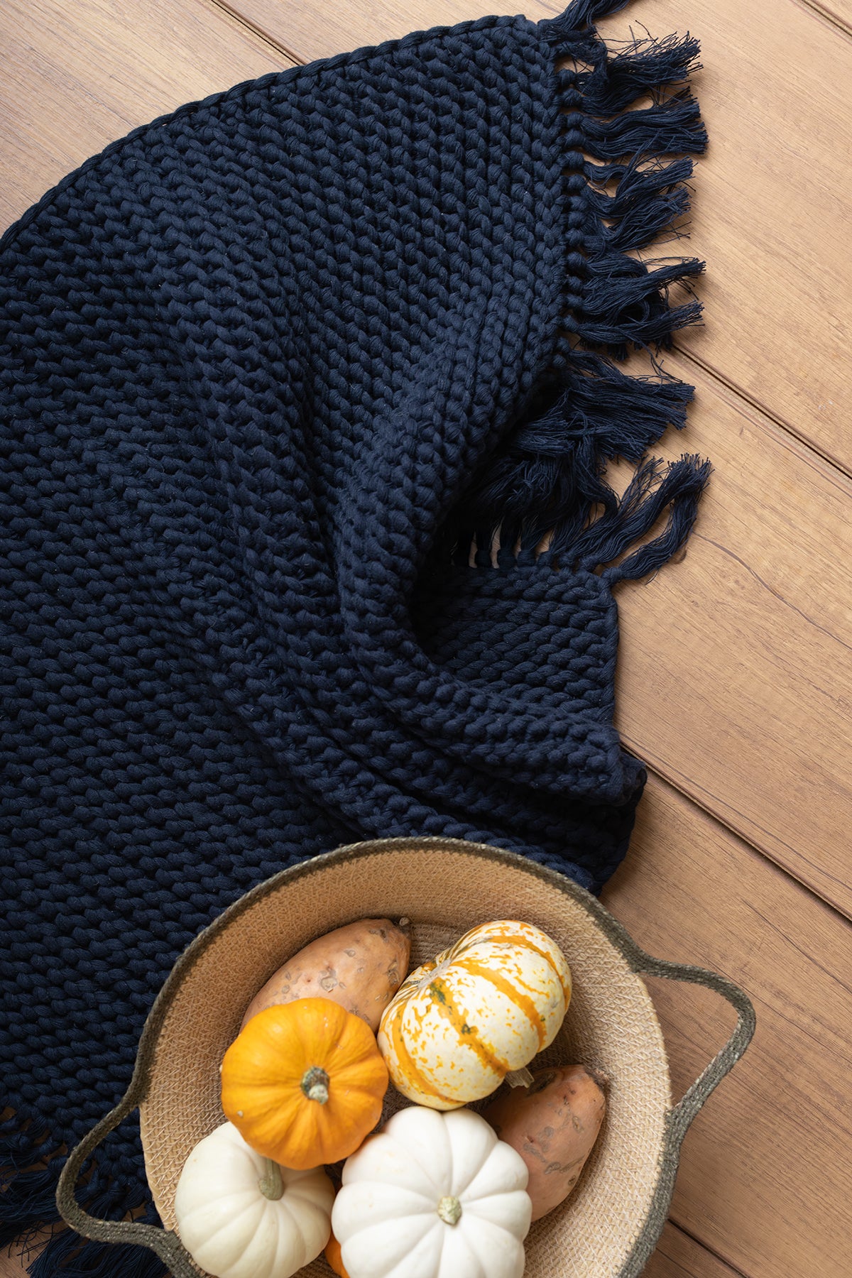 Lavish Single Bath Mat 100% Cotton 50x70 Navy Blue