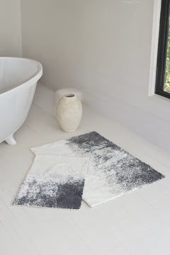 Nera 2-Piece Bathroom Mat Set 40x60+60x90 Dark Grey