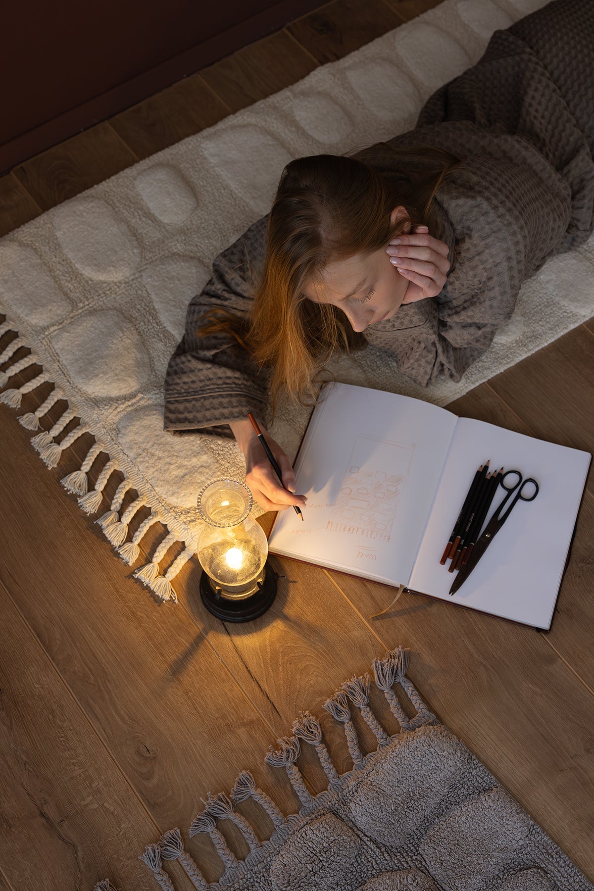 Wall Tekli Banyo Paspası %100 Pamuk 70x150 cm Ekru