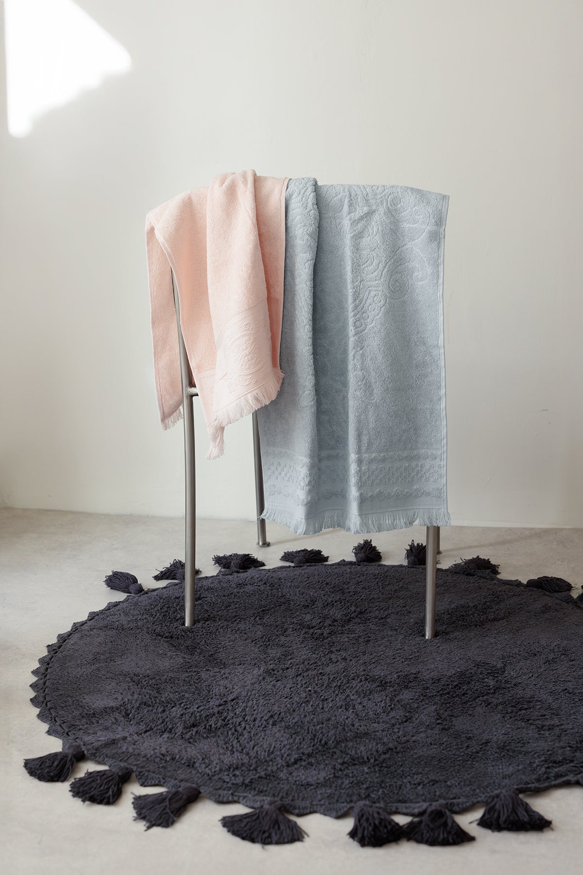 Rosima Banyo Havlusu 90x150 cm Gri