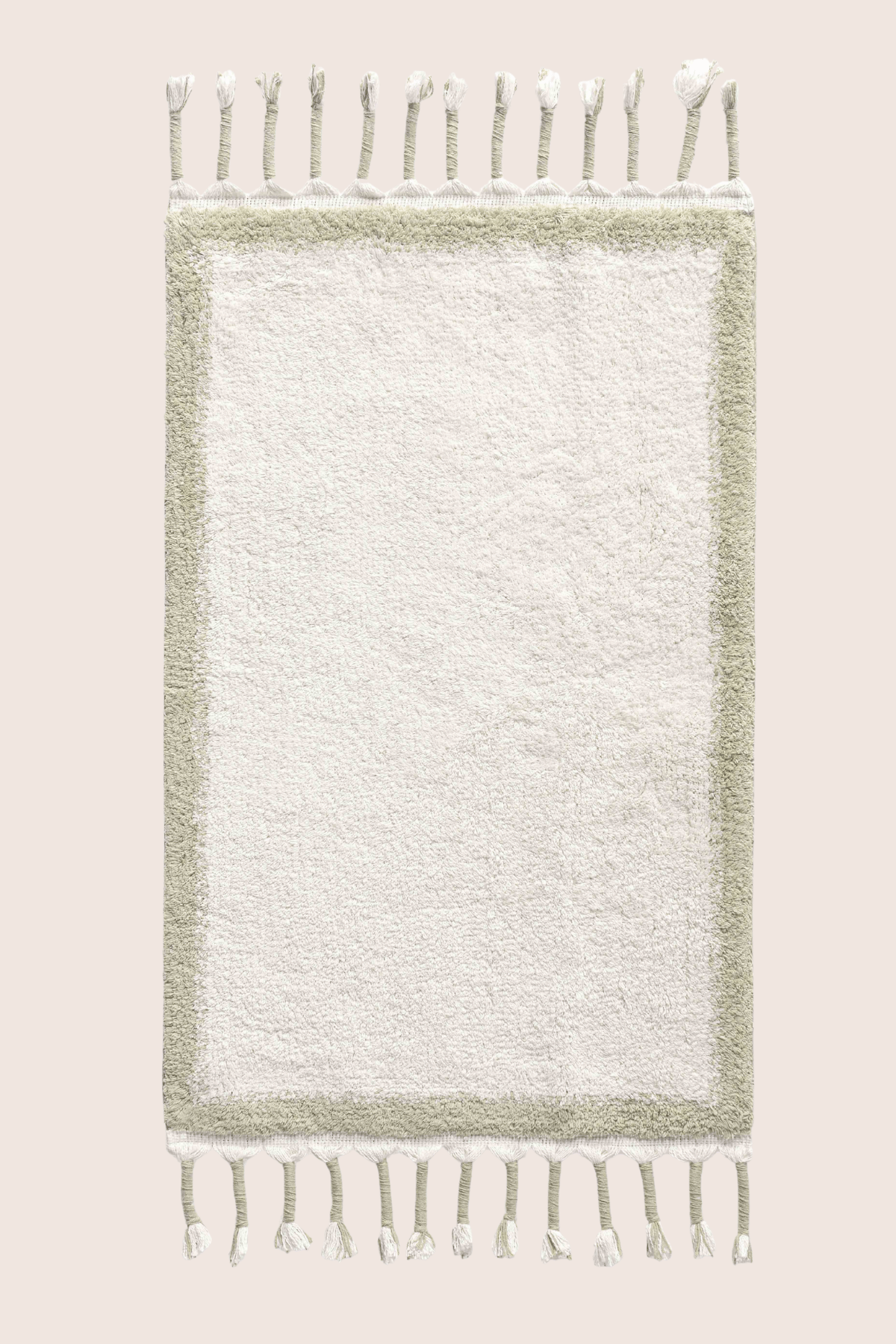 Root Tekli Banyo Paspası Bambu 50x80 cm Mint