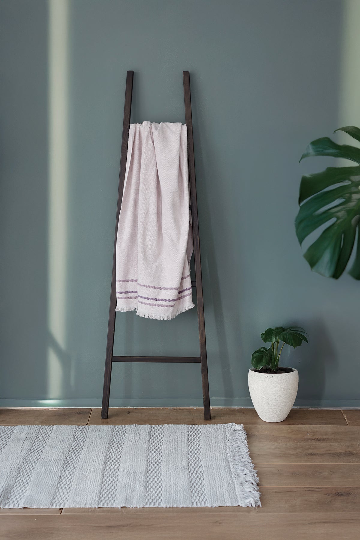 Lampetie | Balena Tekli Banyo Paspası 70x120 Gri