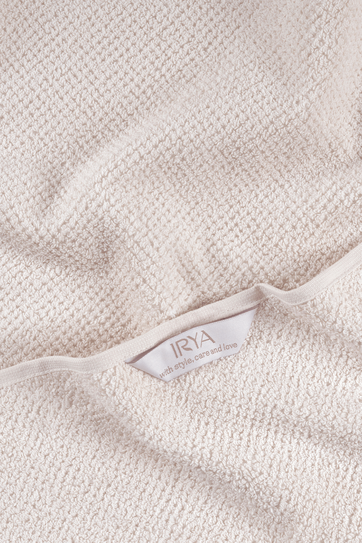 Travertine %100 Pamuk Yüz Havlusu 50x90 Açık Bej