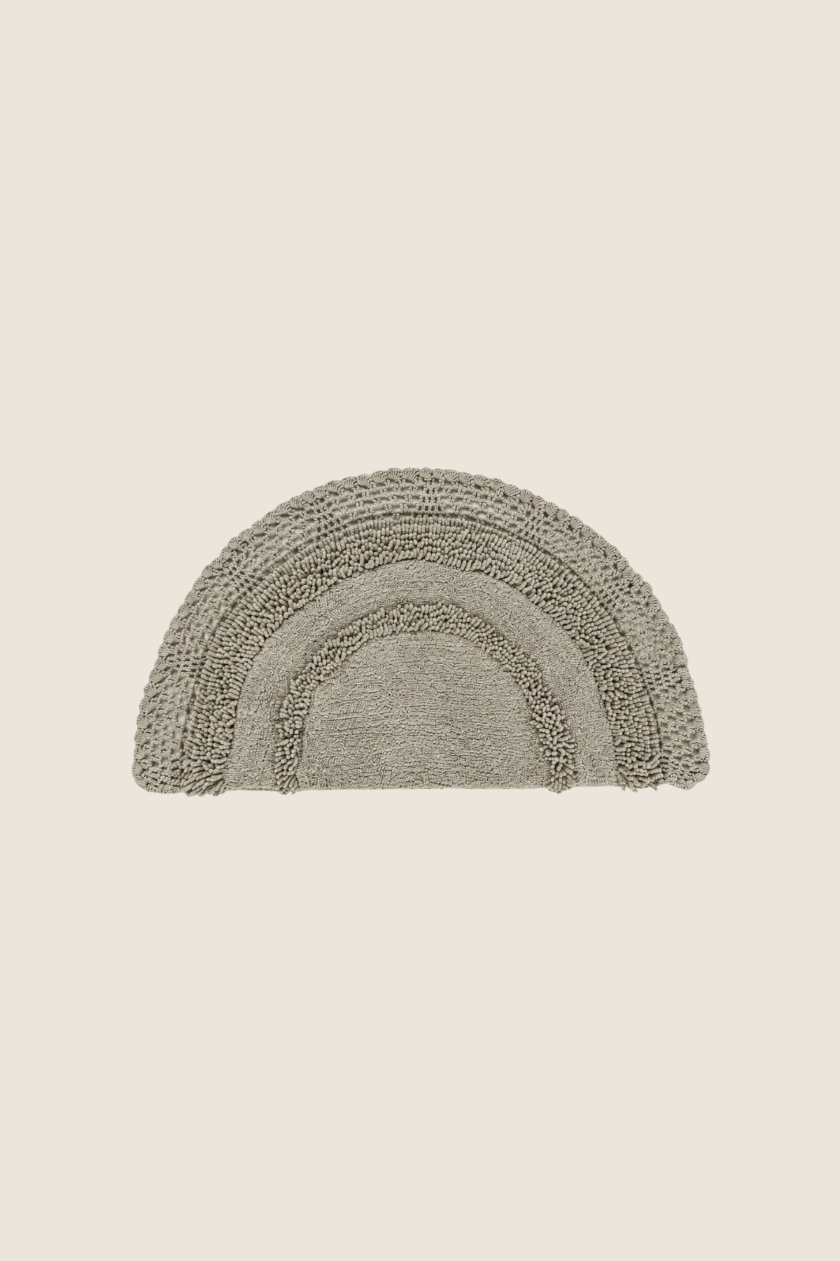 Moon Tekli %100 Pamuk Banyo Paspası 50x90 Cm Peppermint Yeşil