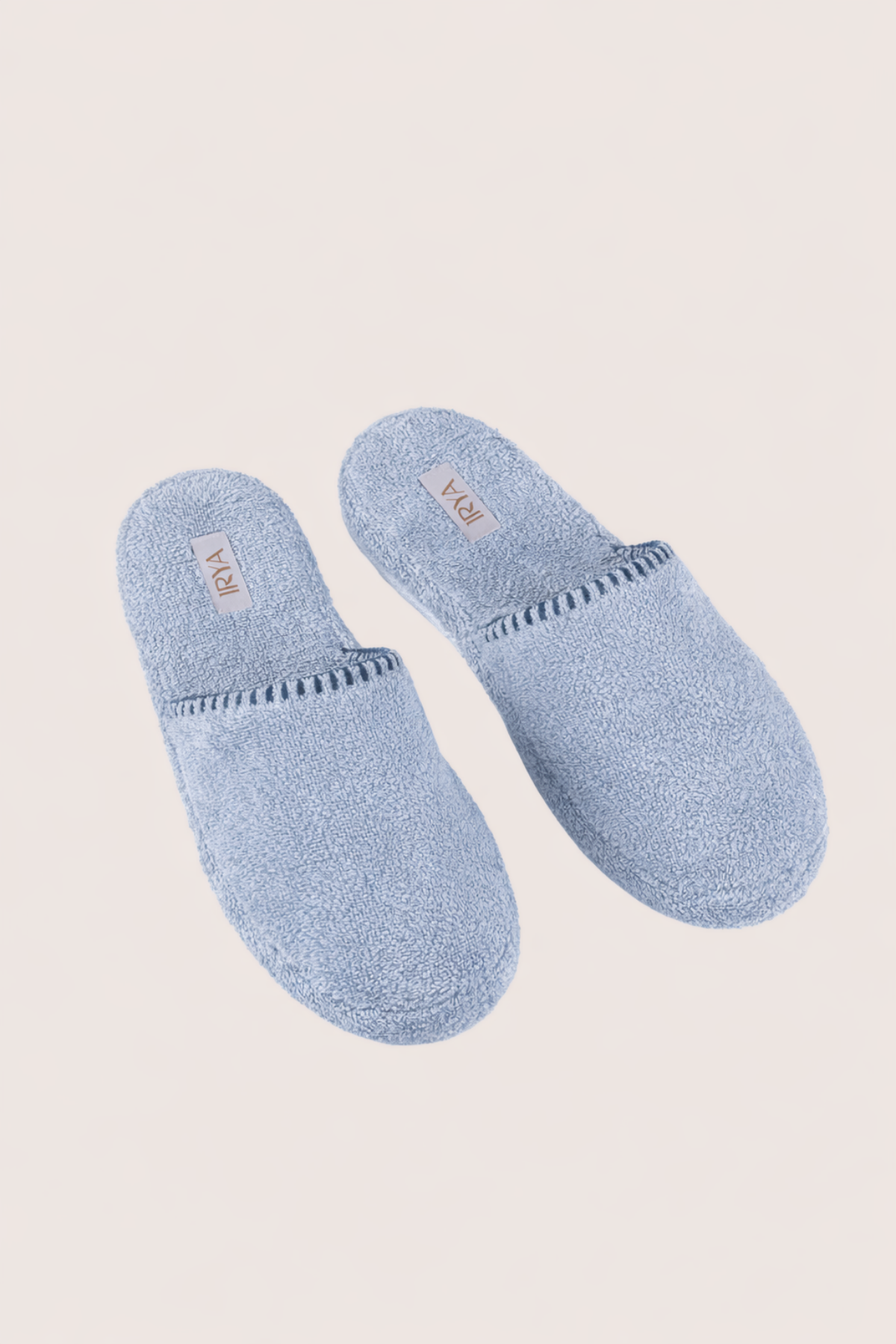 Shadow Unisex Thick-Soled Terry Slippers Misty Blue