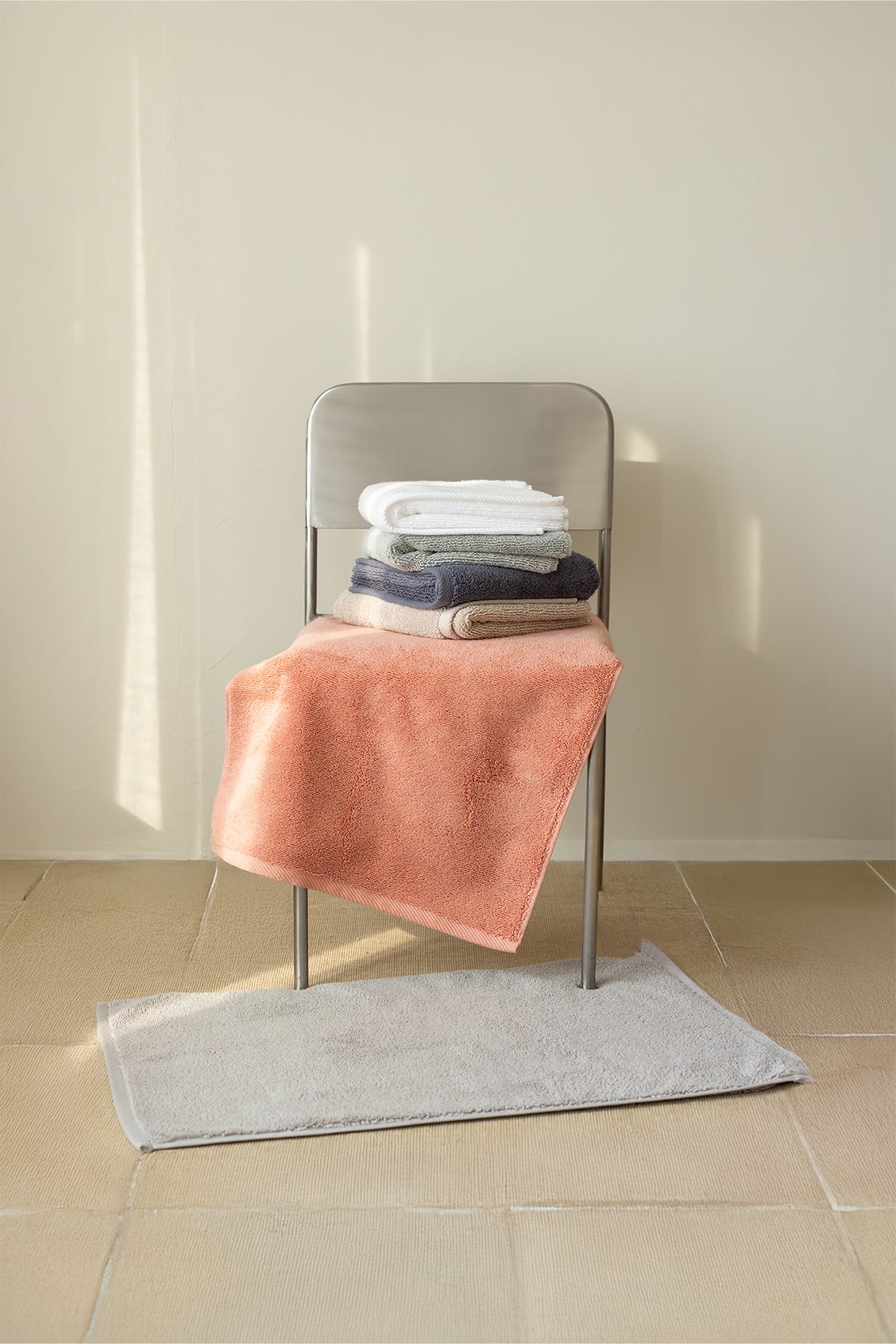 Alba Tekli Havlu Banyo Paspası 50x80 Bej