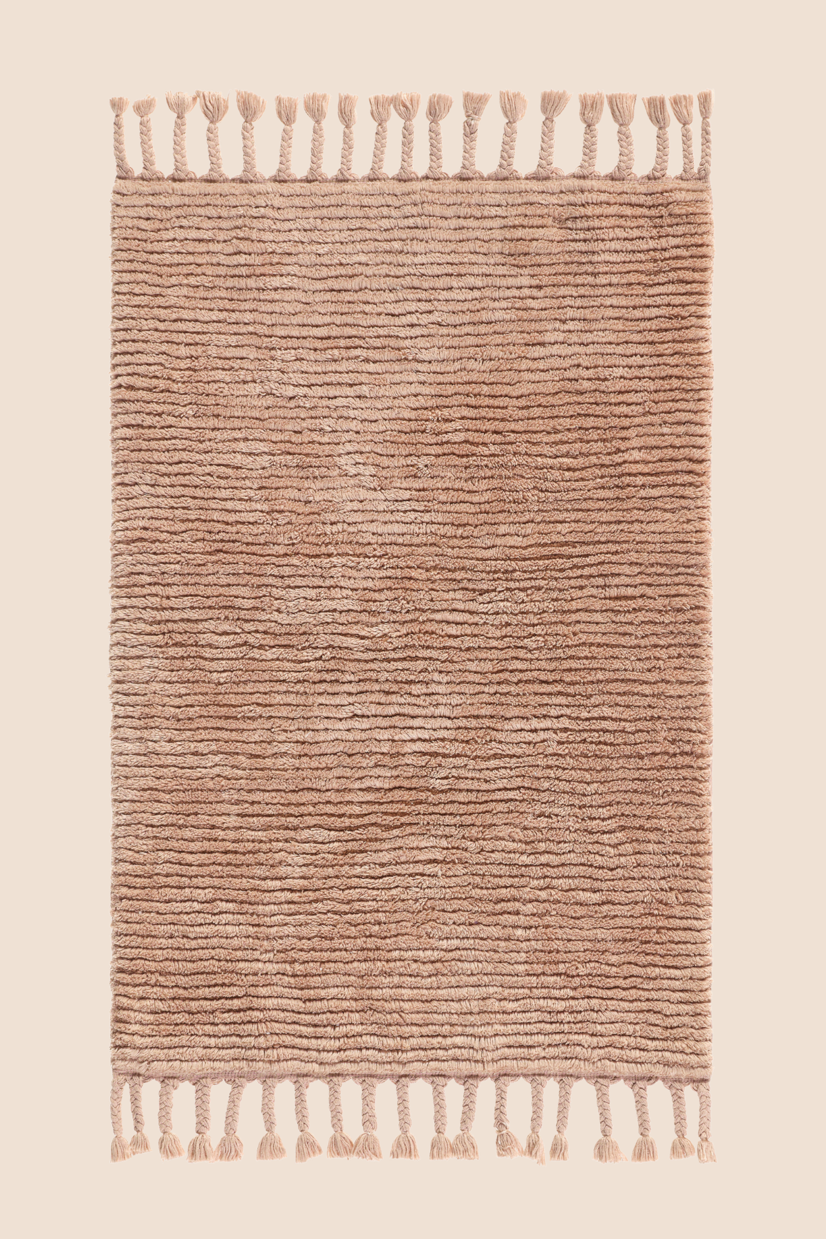Belina Tekli Bambu Banyo Paspası 70x120 Cm Karamel