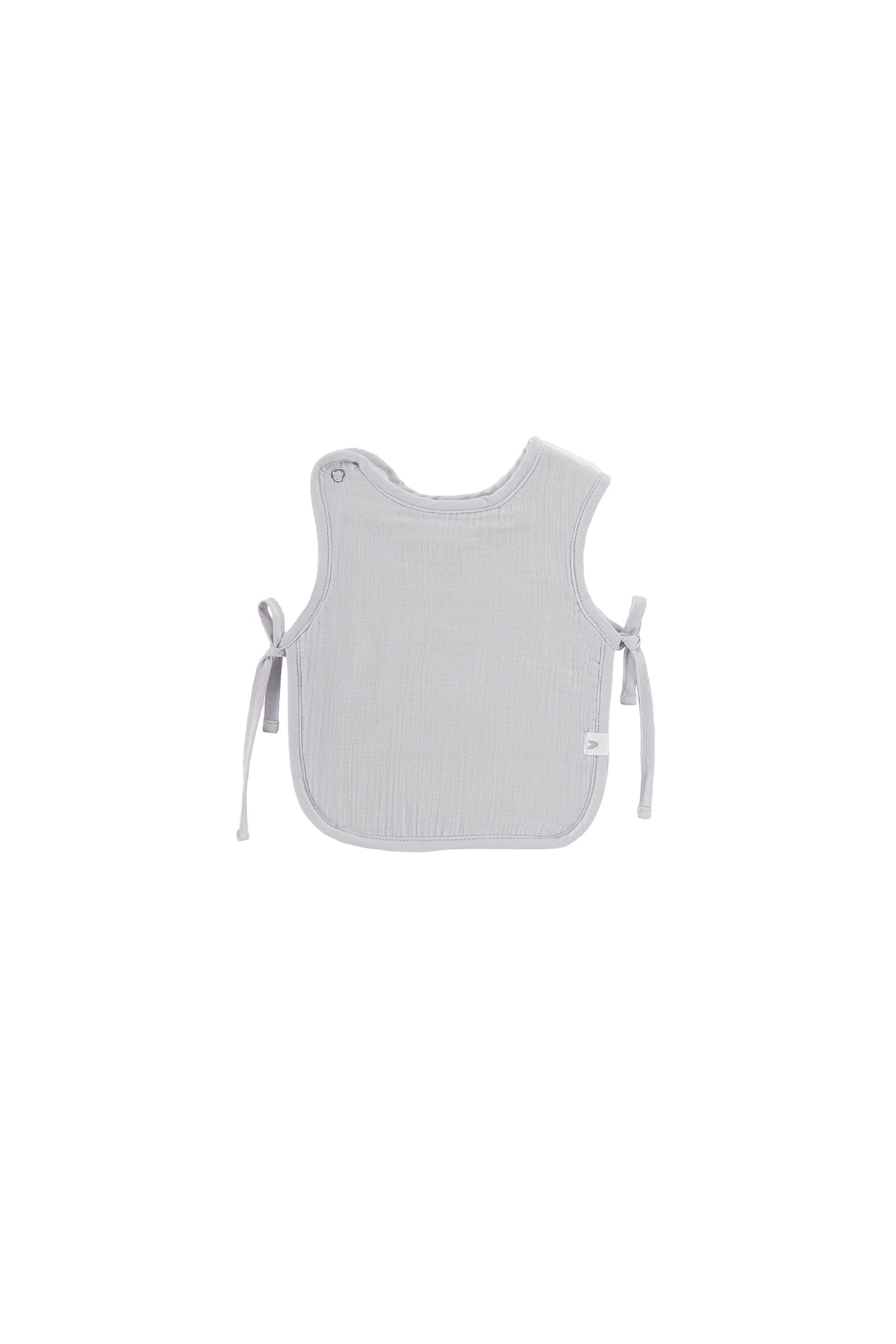 Colors of Joy 2'li Organik Pamuk Müslin Bebek Önlük Seti Gri