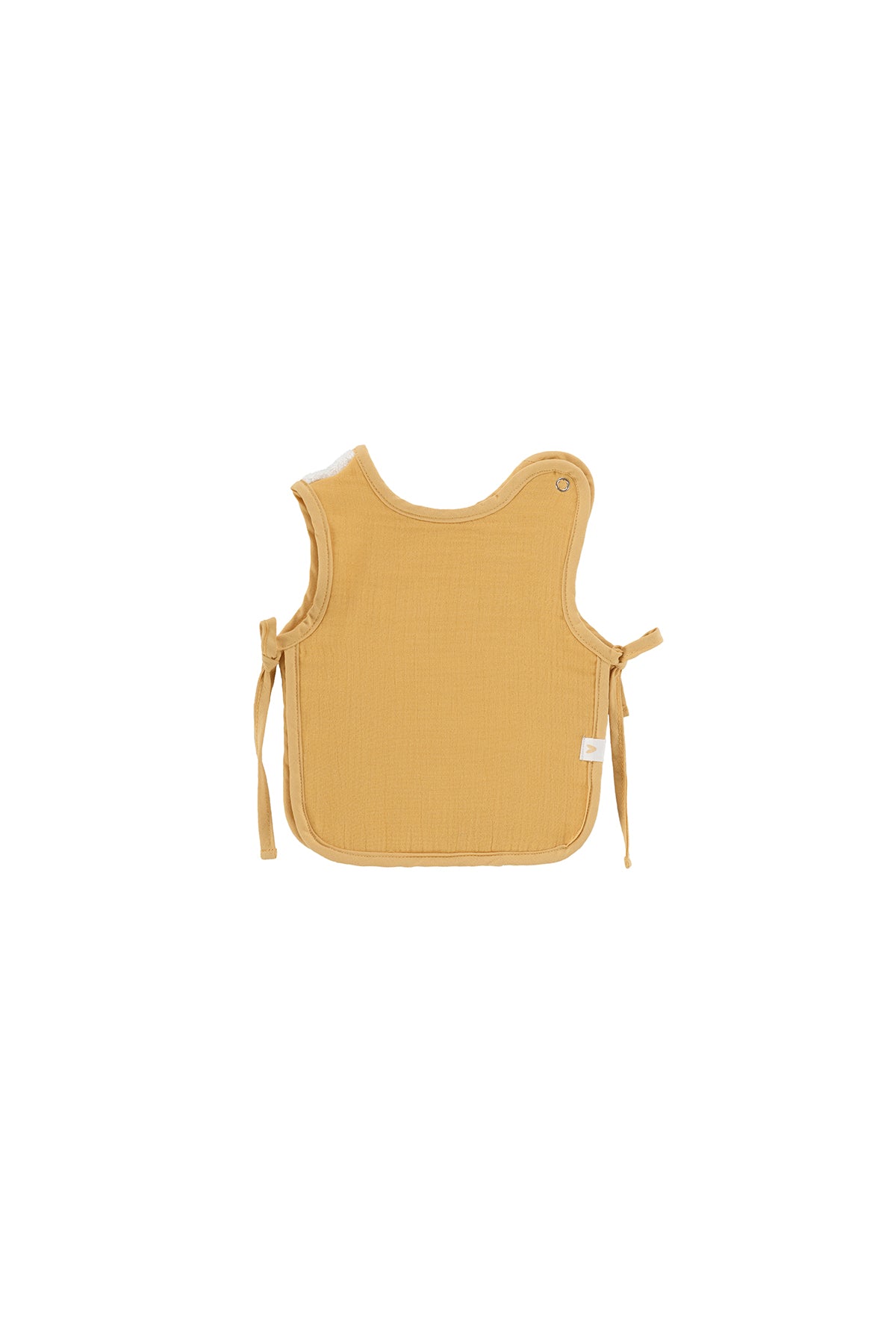 Colors of Joy 2'li Organik Pamuk Müslin Bebek Önlük Seti Hardal