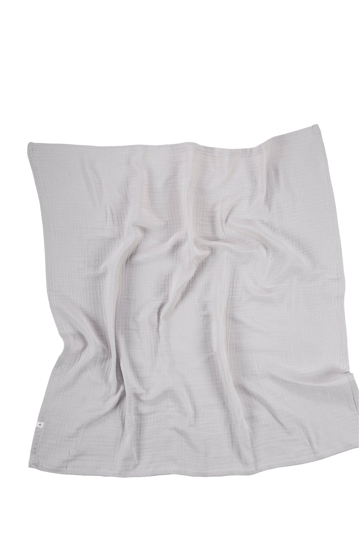 Joy of Colors Organic Cotton 4 Layer Muslin Bedspread Gray 100x100