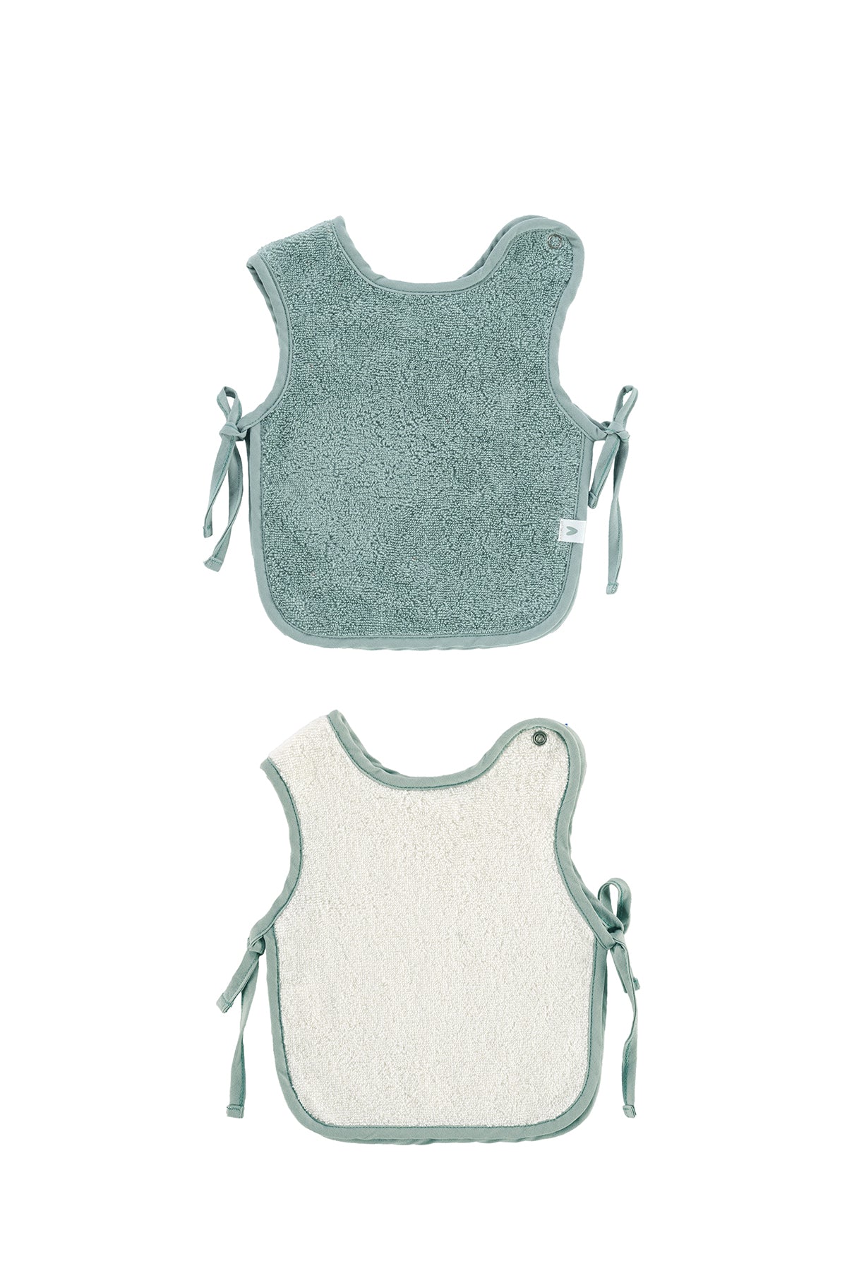 Colors of Joy 2'li Organik Pamuk Müslin Bebek Önlük Seti Mint