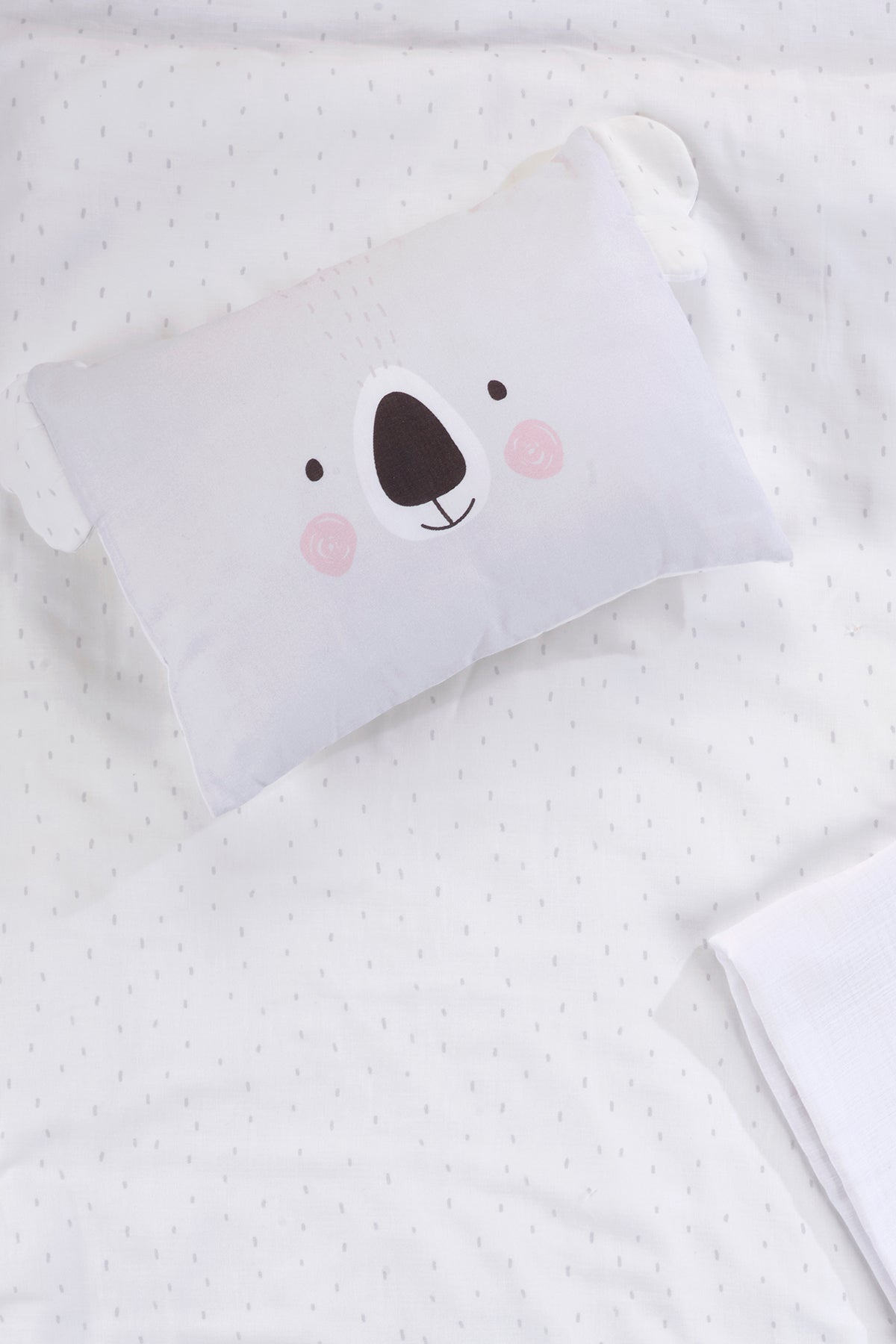 Tiny Koala Organic Cotton Muslin Kids Duvet Cover Set