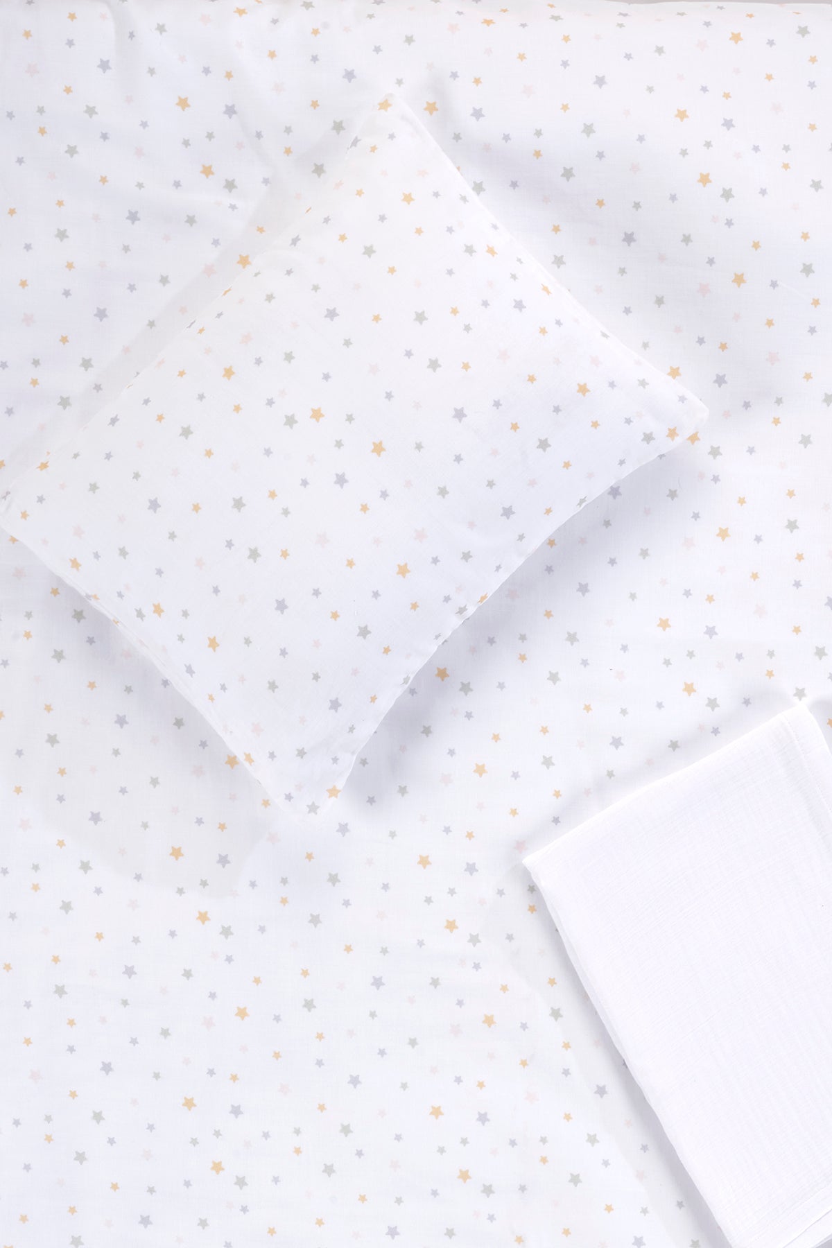 Dreamer Organic Cotton Muslin Kids Duvet Cover Set