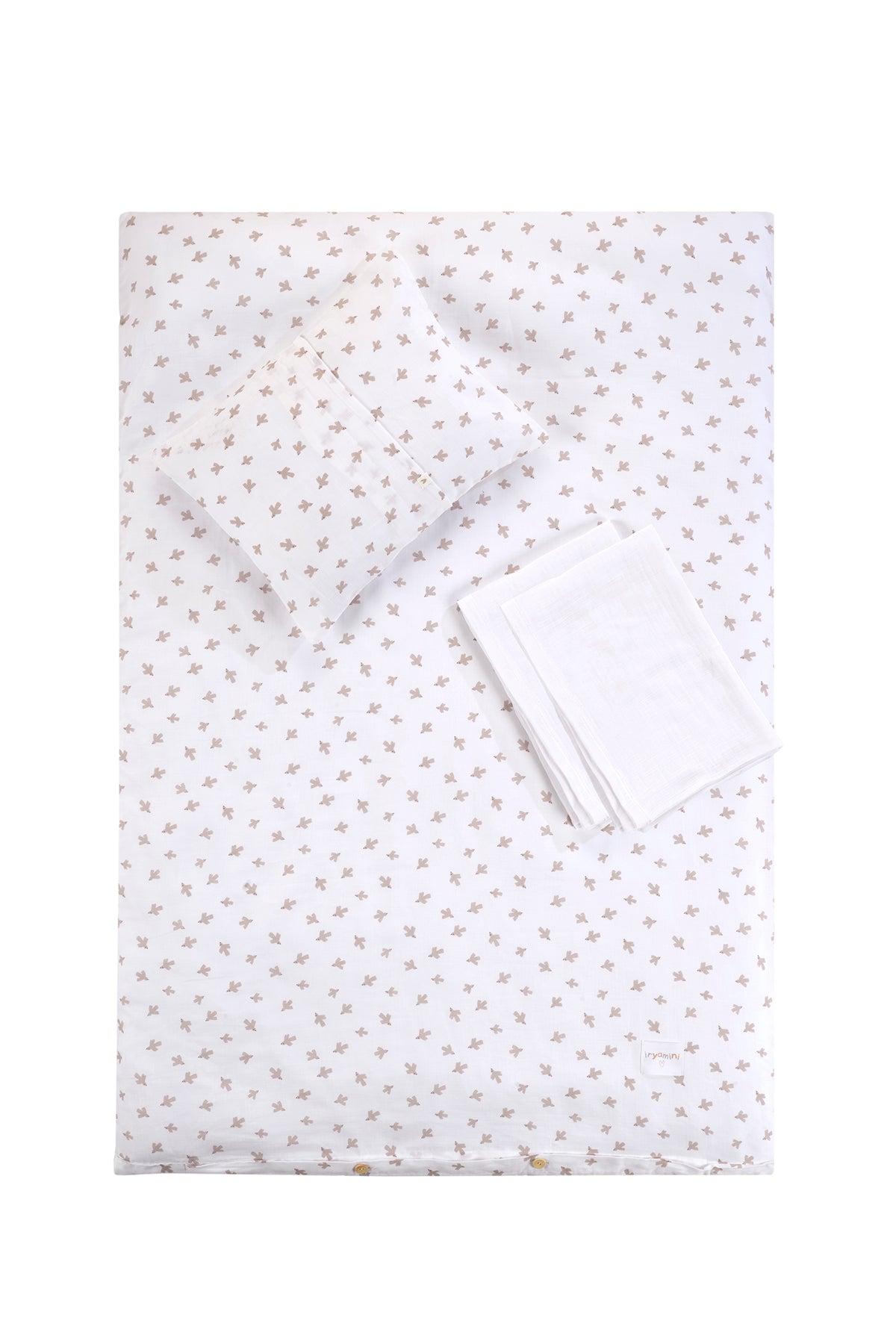 Birdie Organik Pamuk Müslin Çocuk Nevresim Takımı