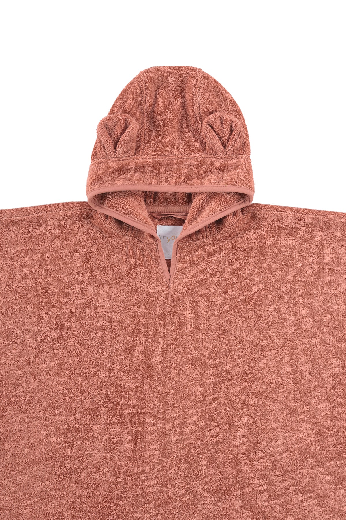 Tiny Bear Organic Cotton Kids Poncho Tile
