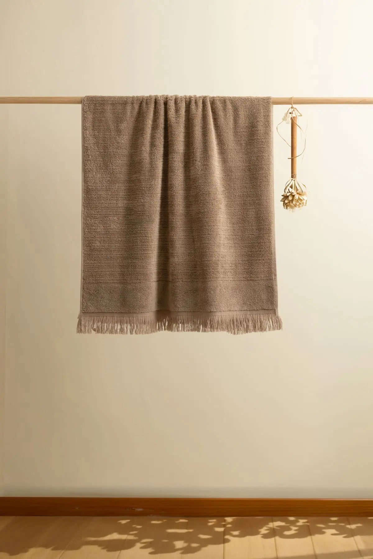 Fiona %100 Pamuk Havlu 70x140 cm Earth Brown