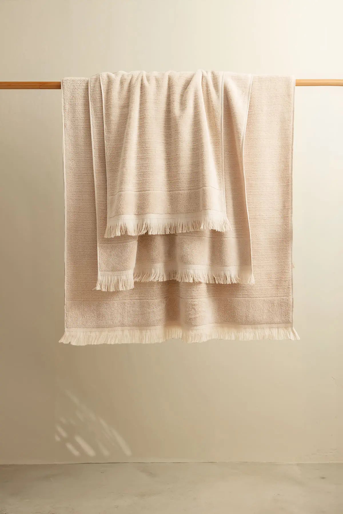 Fiona %100 Pamuk Havlu 70x140 cm Whisper Pink