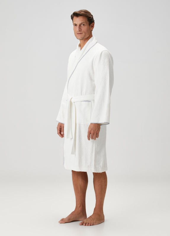 Dolce Bambu Bornoz Takımı Mavi