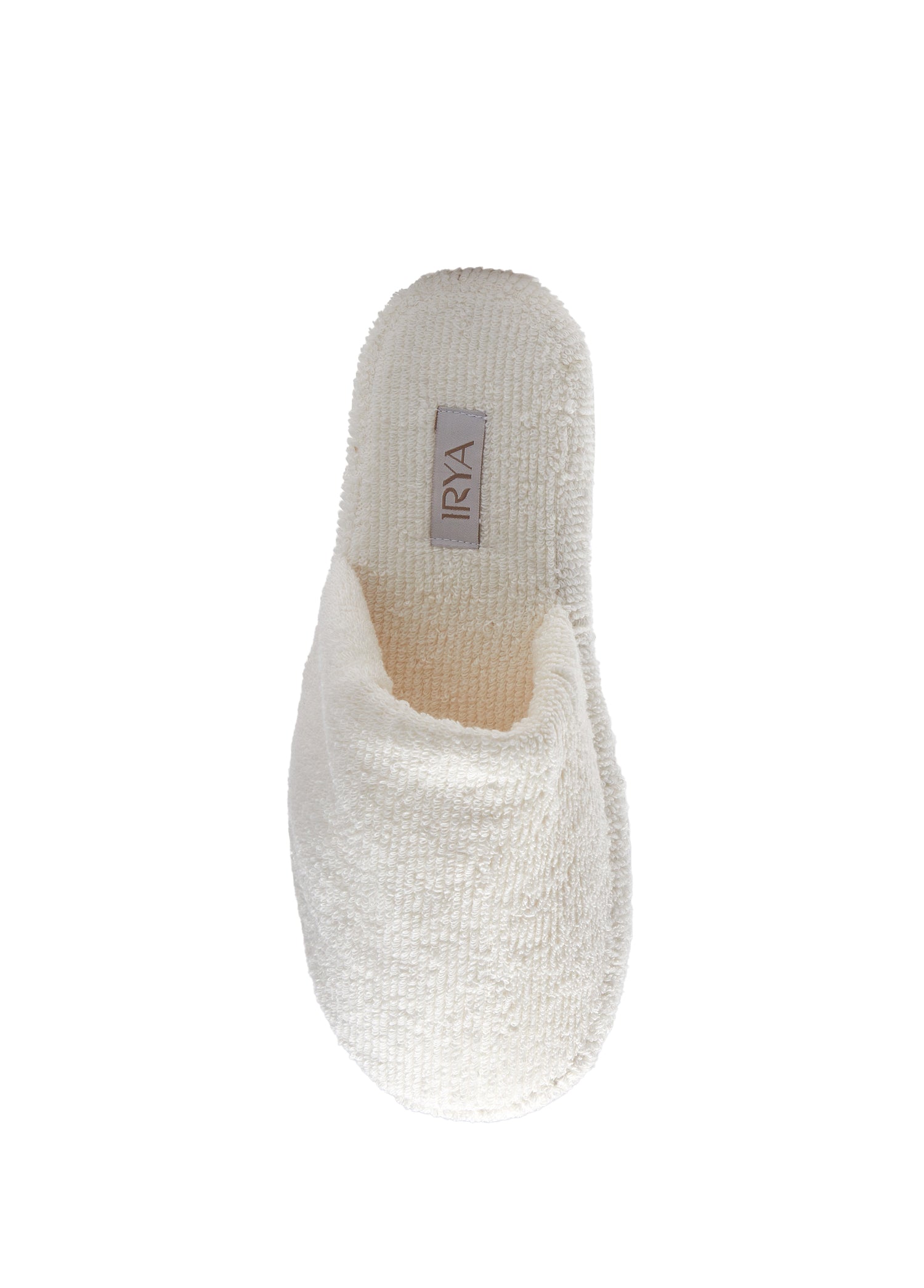 Solena %100 Pamuk Unisex Havlu Terlik Ekru